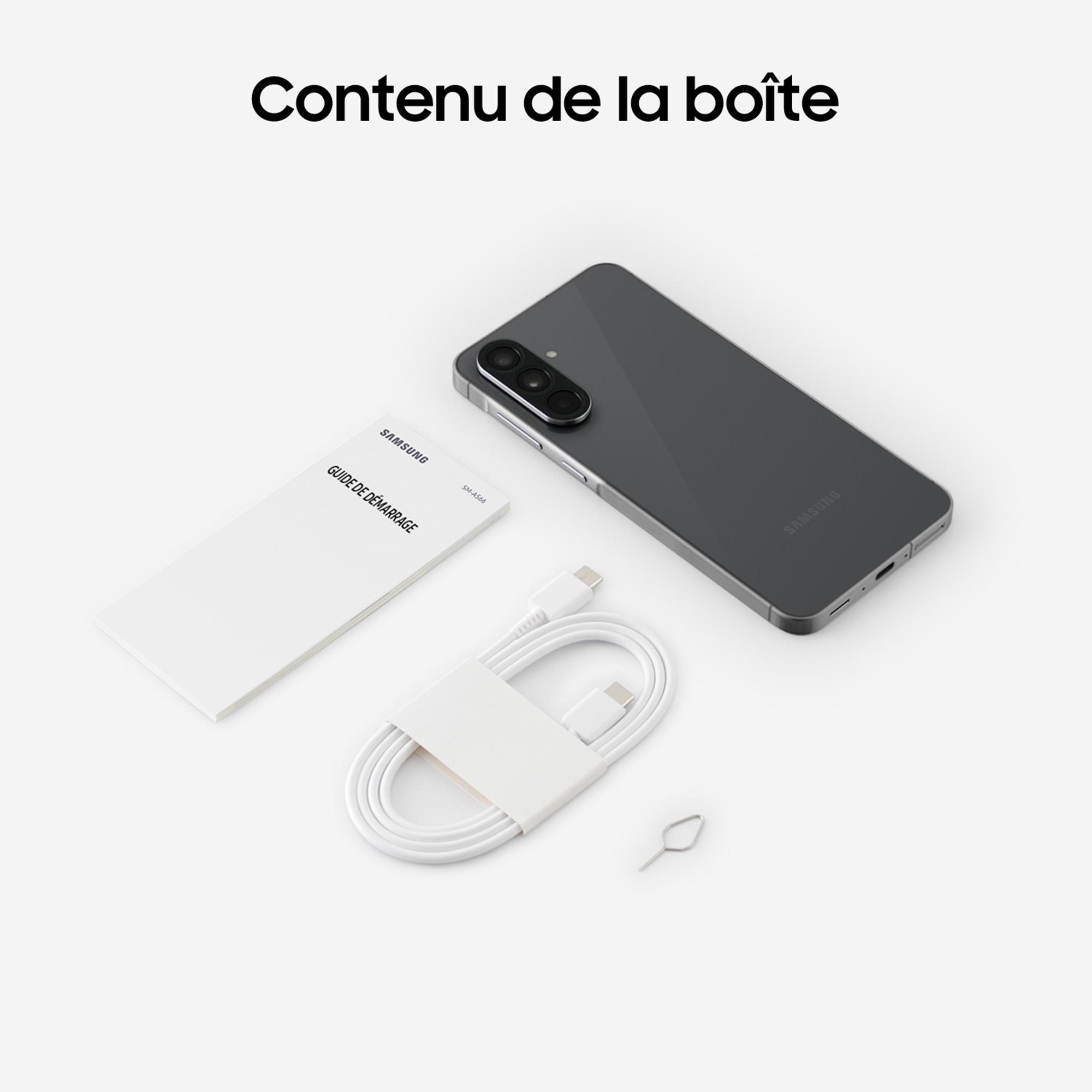 Voir la diapositive 8 : SAMSUNG Galaxy A56 5G AI Smartphone 128Go - Graphite