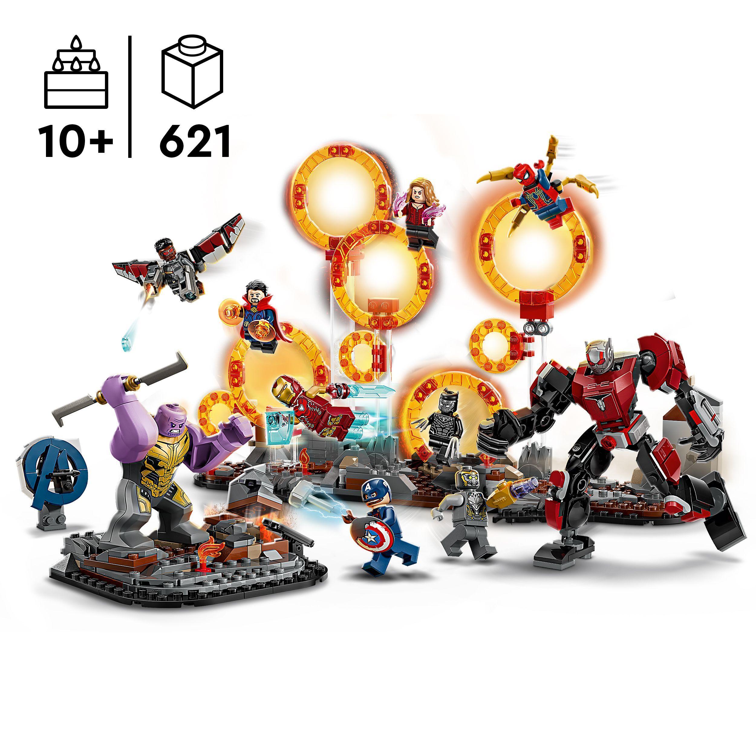Voir la diapositive 3 : LEGO Marvel 76323 Combat final d’Avengers : Endgame - Jeu de construction, garçon 10 ans