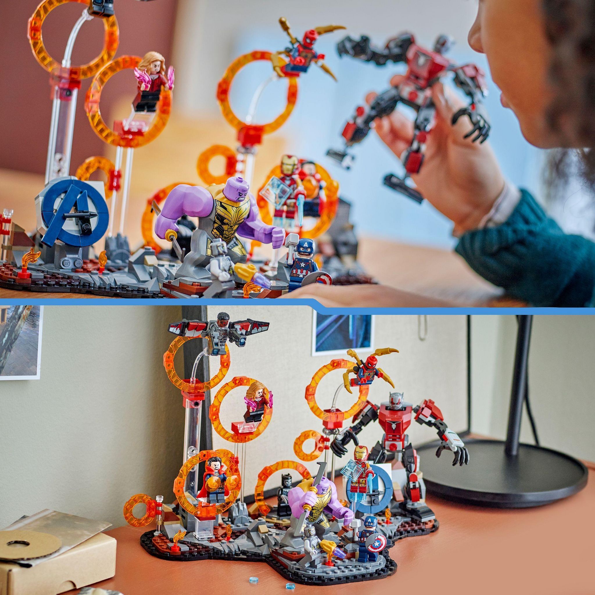 Voir la diapositive 6 : LEGO Marvel 76323 - Endgame : Ma bataille finale