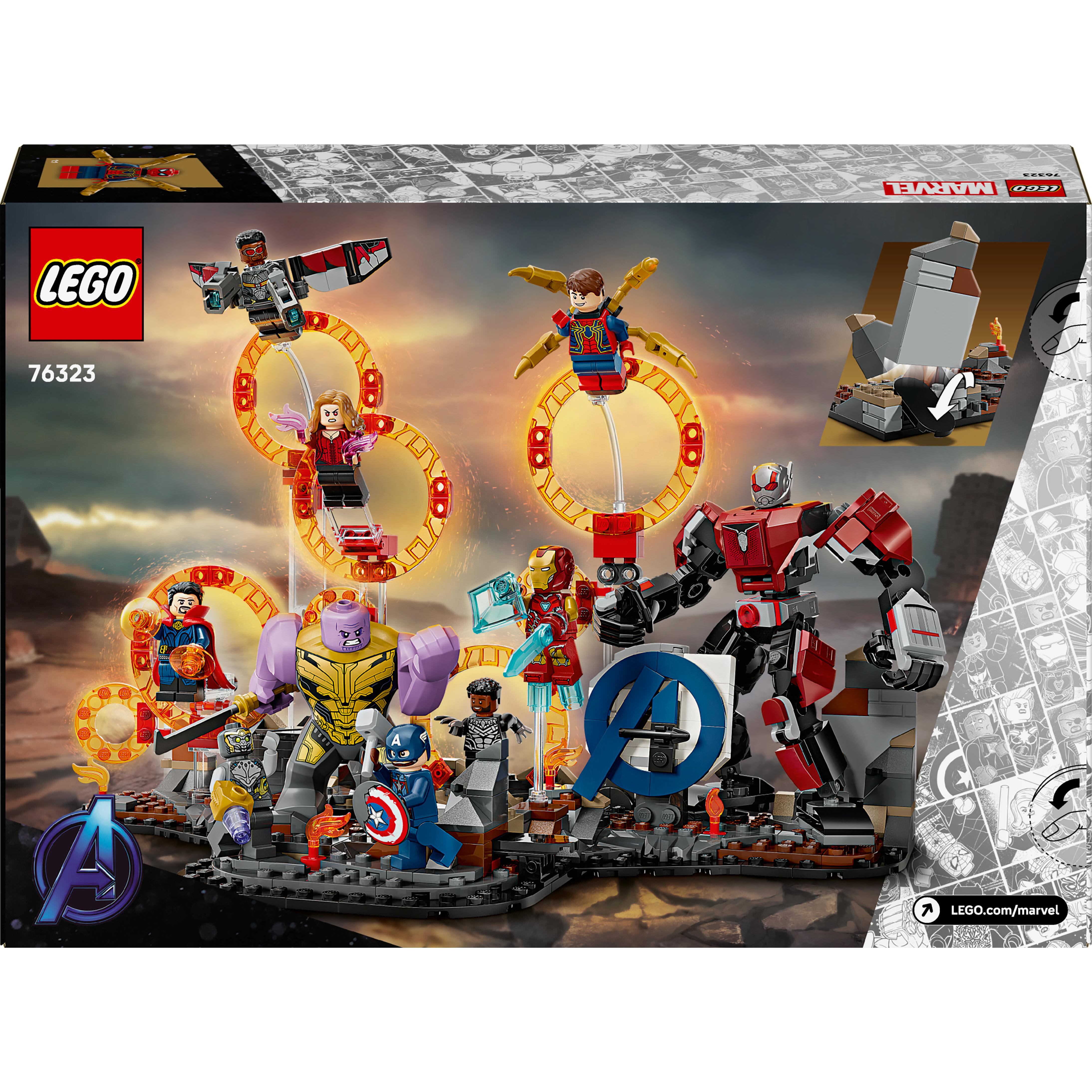 Voir la diapositive 8 : LEGO Marvel 76323 Combat final d’Avengers : Endgame - Jeu de construction, garçon 10 ans