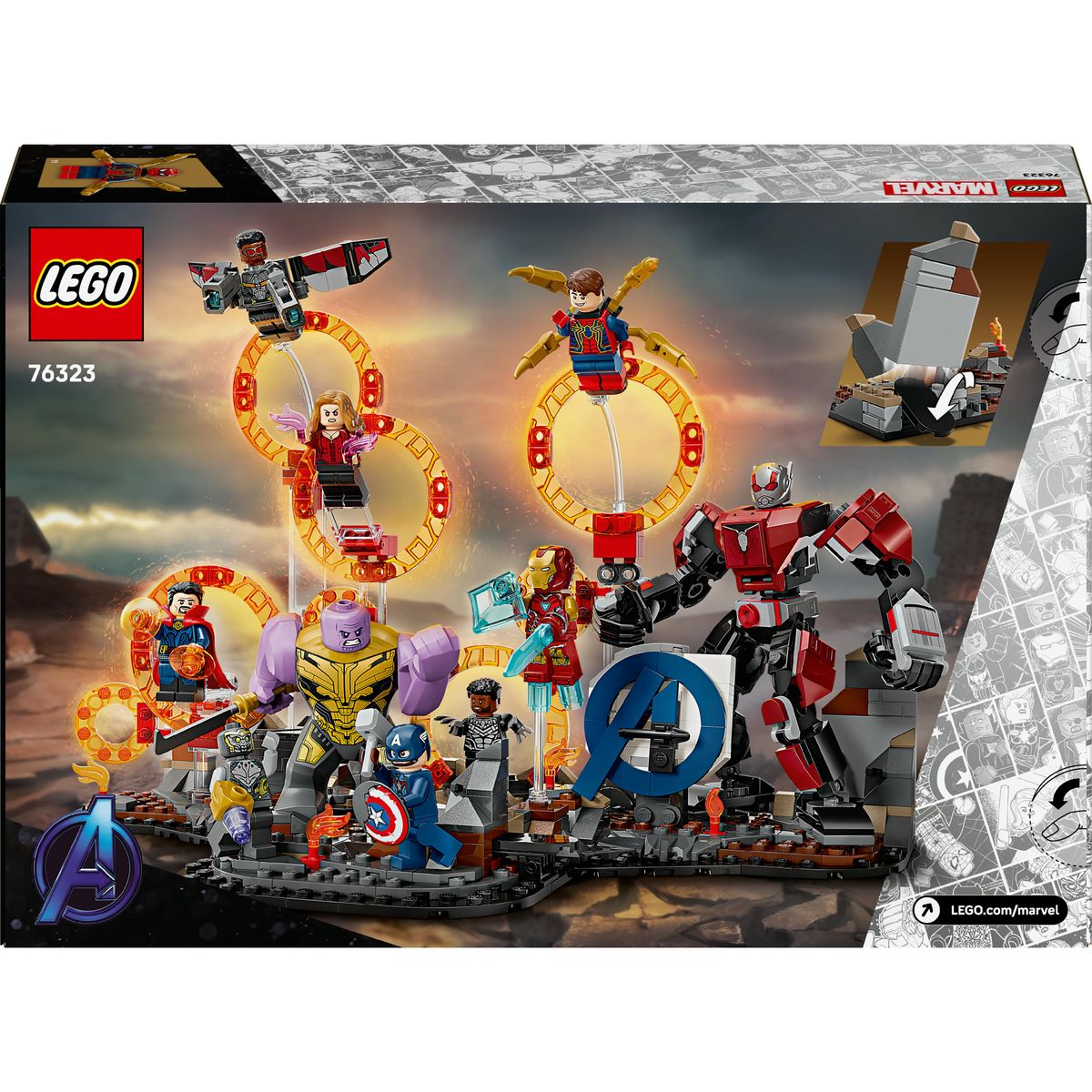 LEGO Marvel 76323 - Endgame : Ma bataille finale