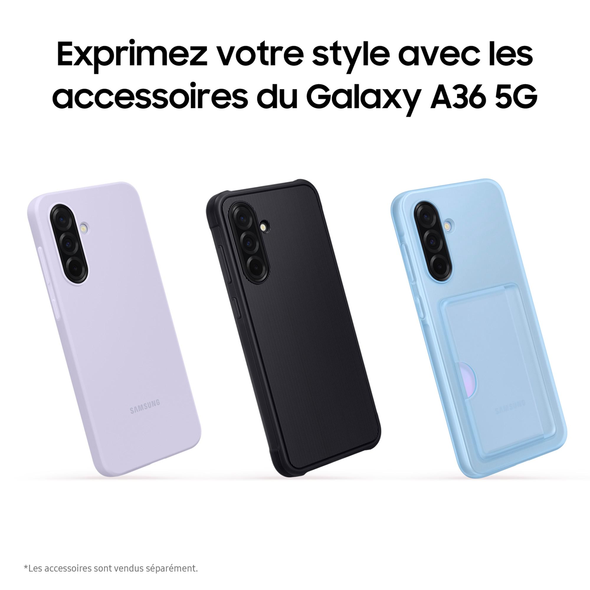 Voir la diapositive 9 : SAMSUNG Galaxy A36 5G AI Smartphone 128Go - Lavande