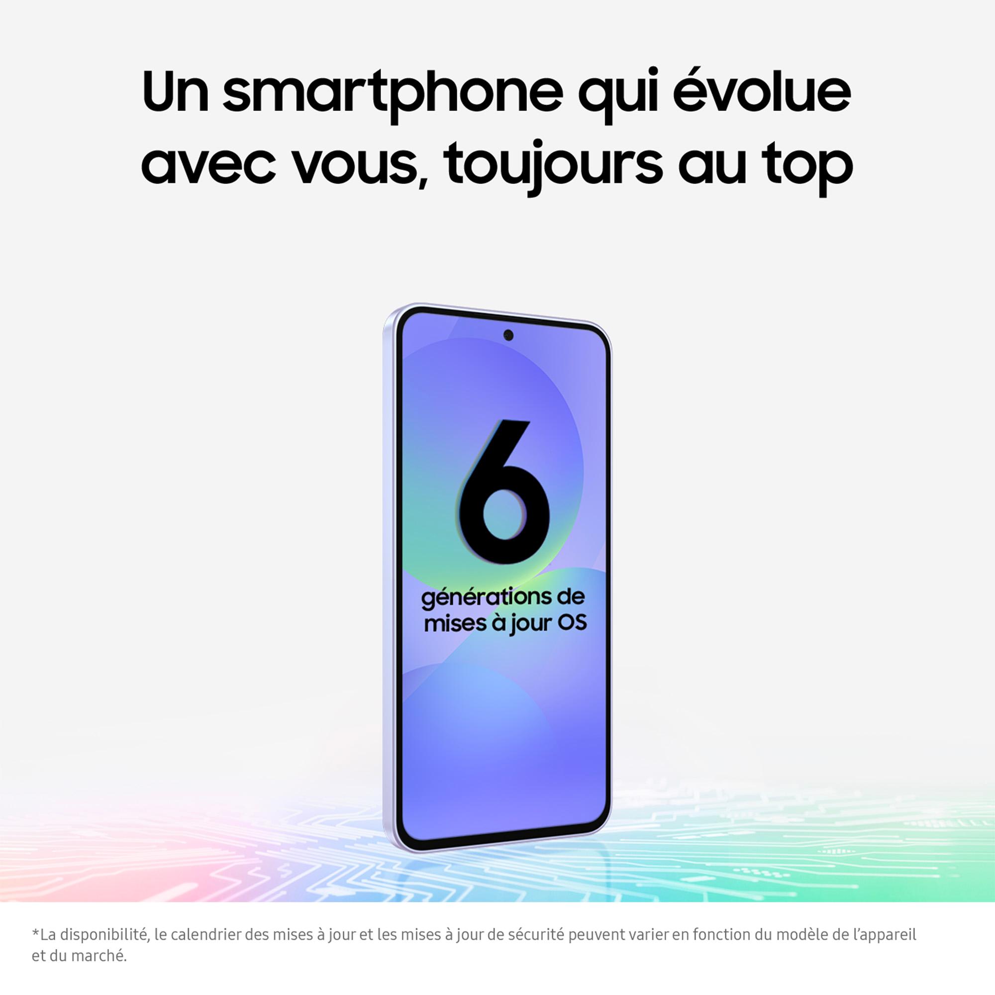 Voir la diapositive 12 : SAMSUNG Galaxy A36 5G AI Smartphone 128Go - Lavande
