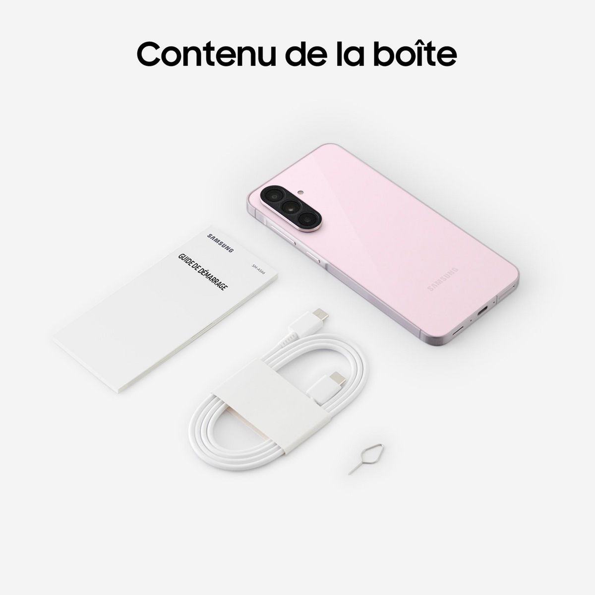 SAMSUNG Galaxy A56 5G AI Smartphone 128Go - Rose