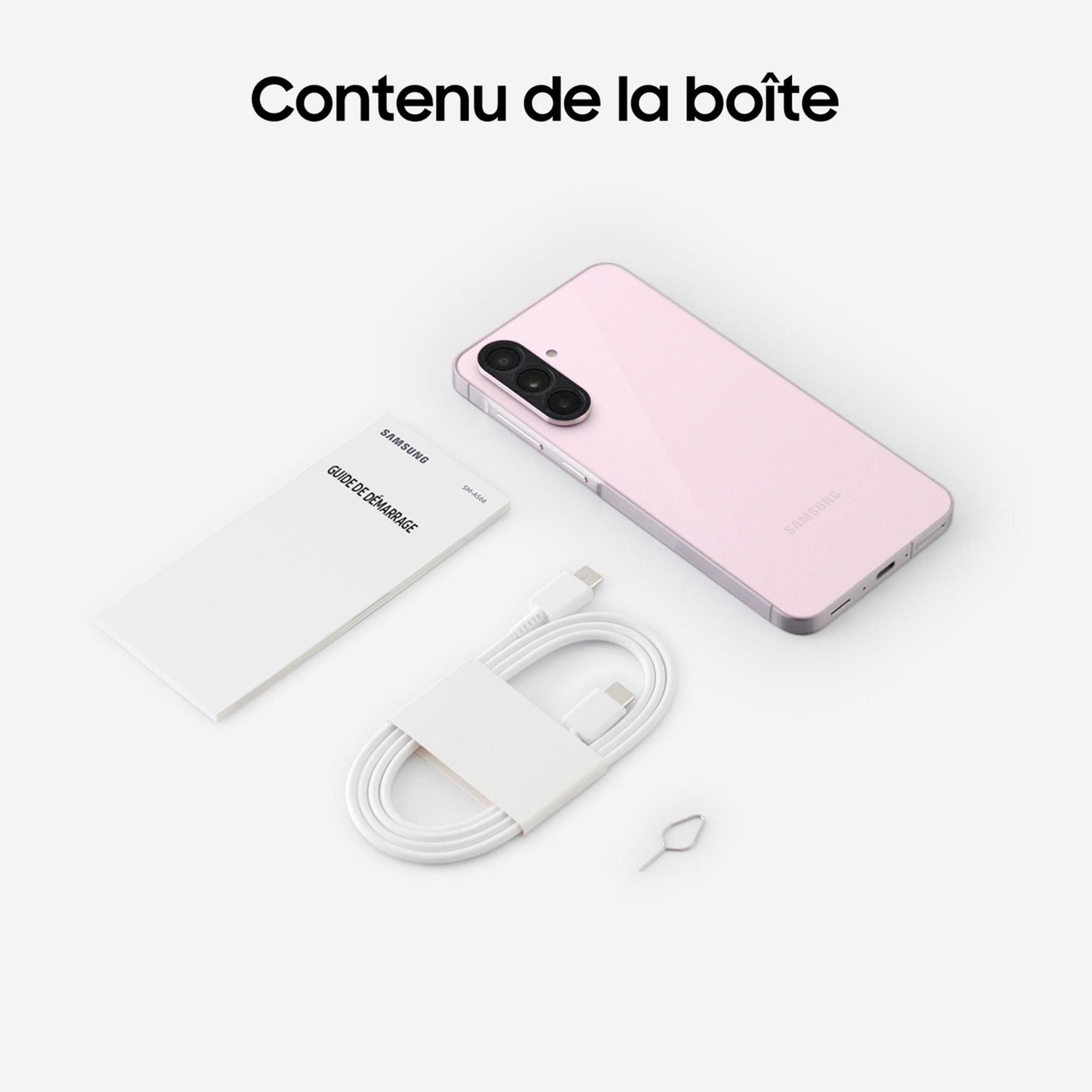 Voir la diapositive 8 : SAMSUNG Galaxy A56 5G AI Smartphone 128Go - Rose