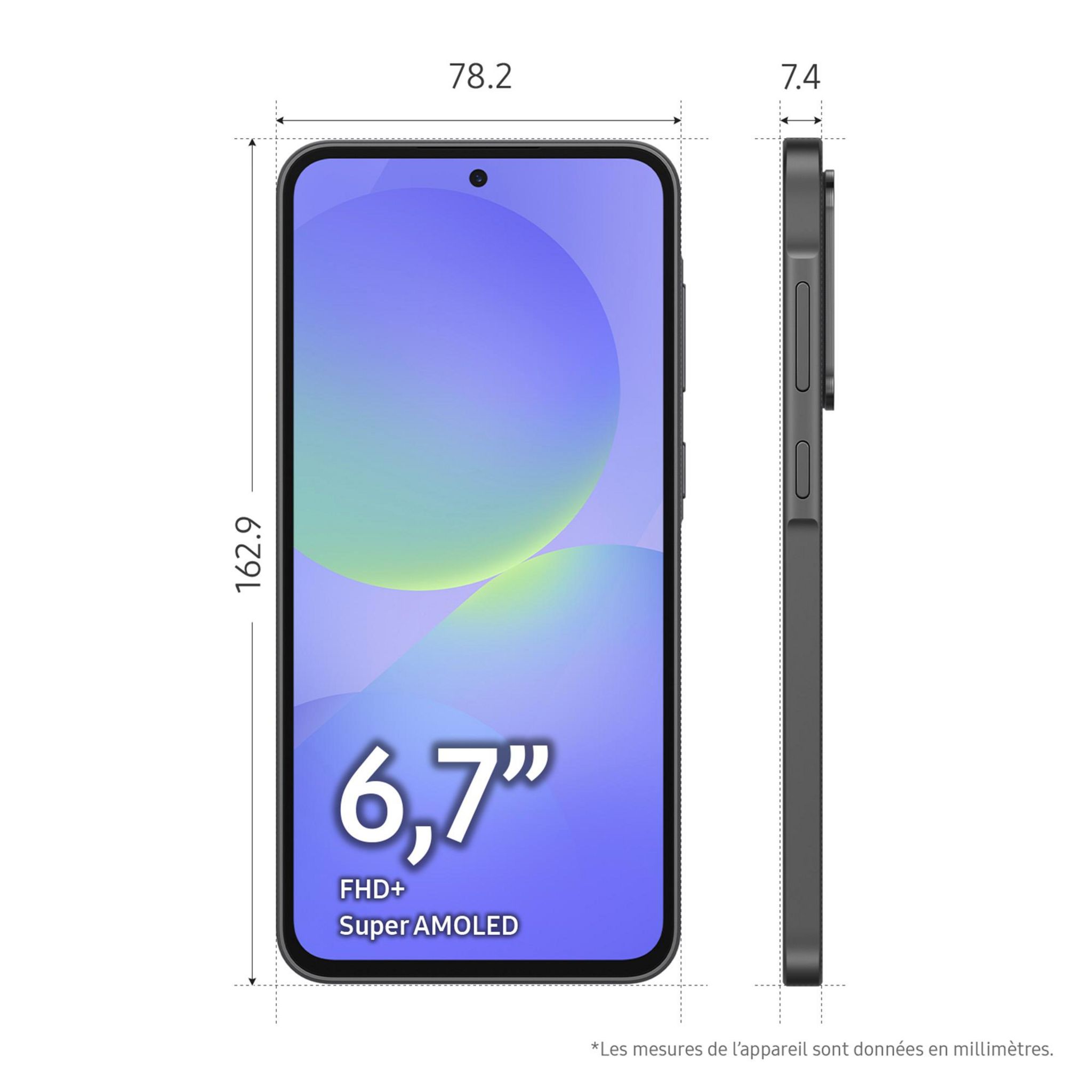 Voir la diapositive 14 : SAMSUNG Galaxy A36 5G AI Smartphone 128Go - Noir