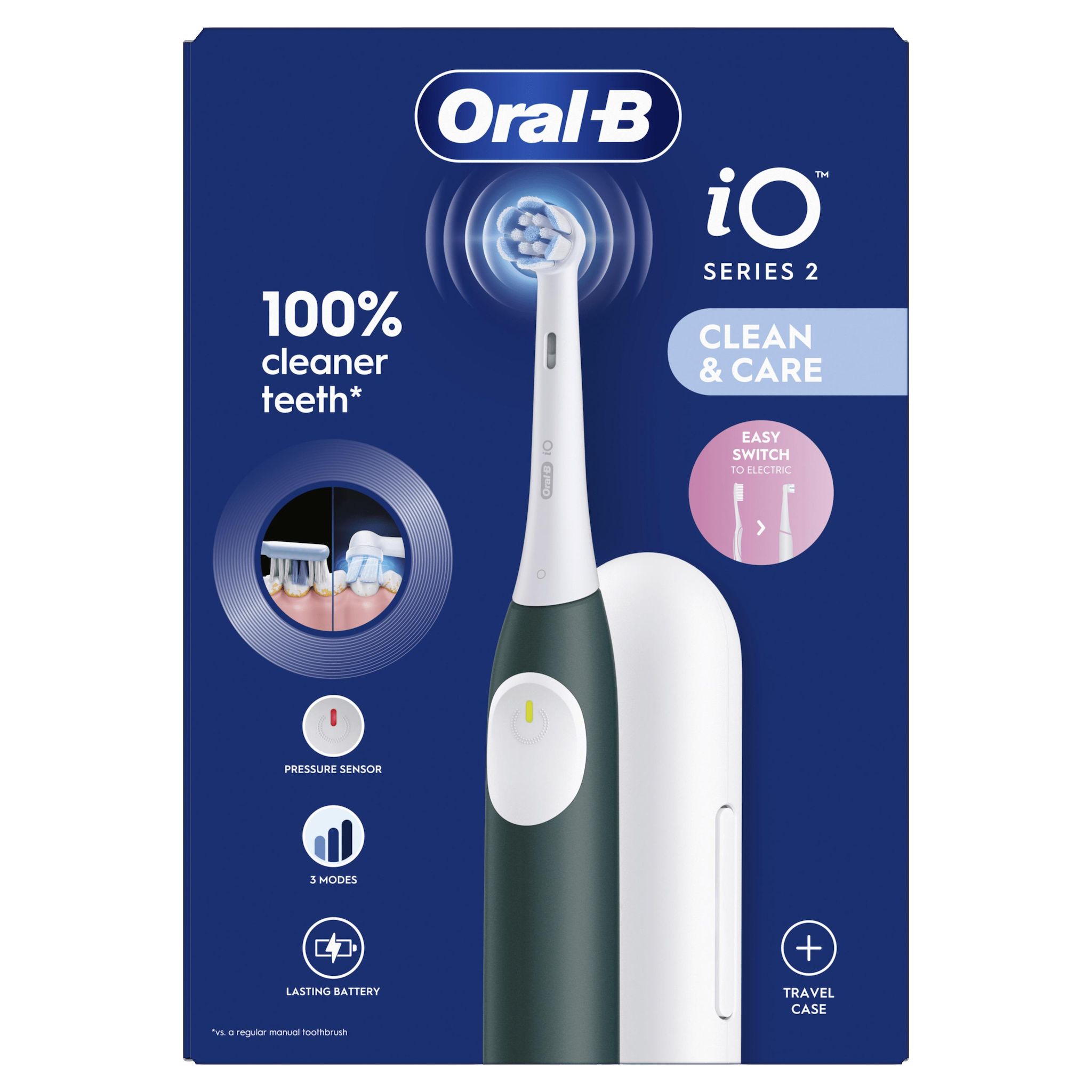 Voir la diapositive 10 : ORAL-B Brosse à dents IO série 2 + Étui