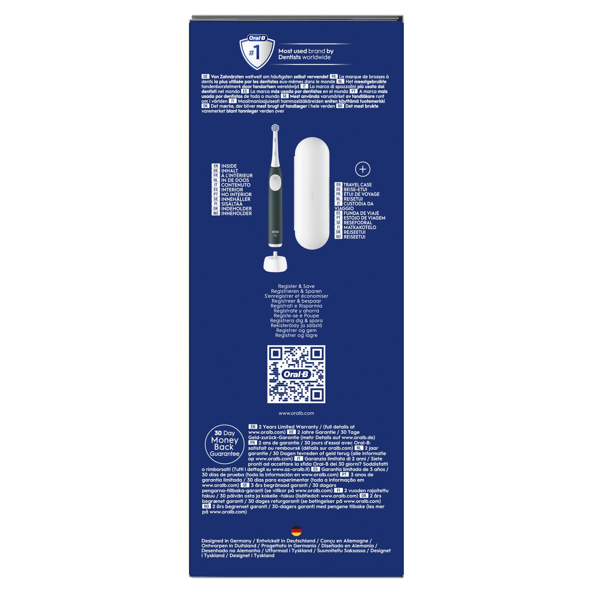 Voir la diapositive 11 : ORAL-B Brosse à dents IO série 2 + Étui