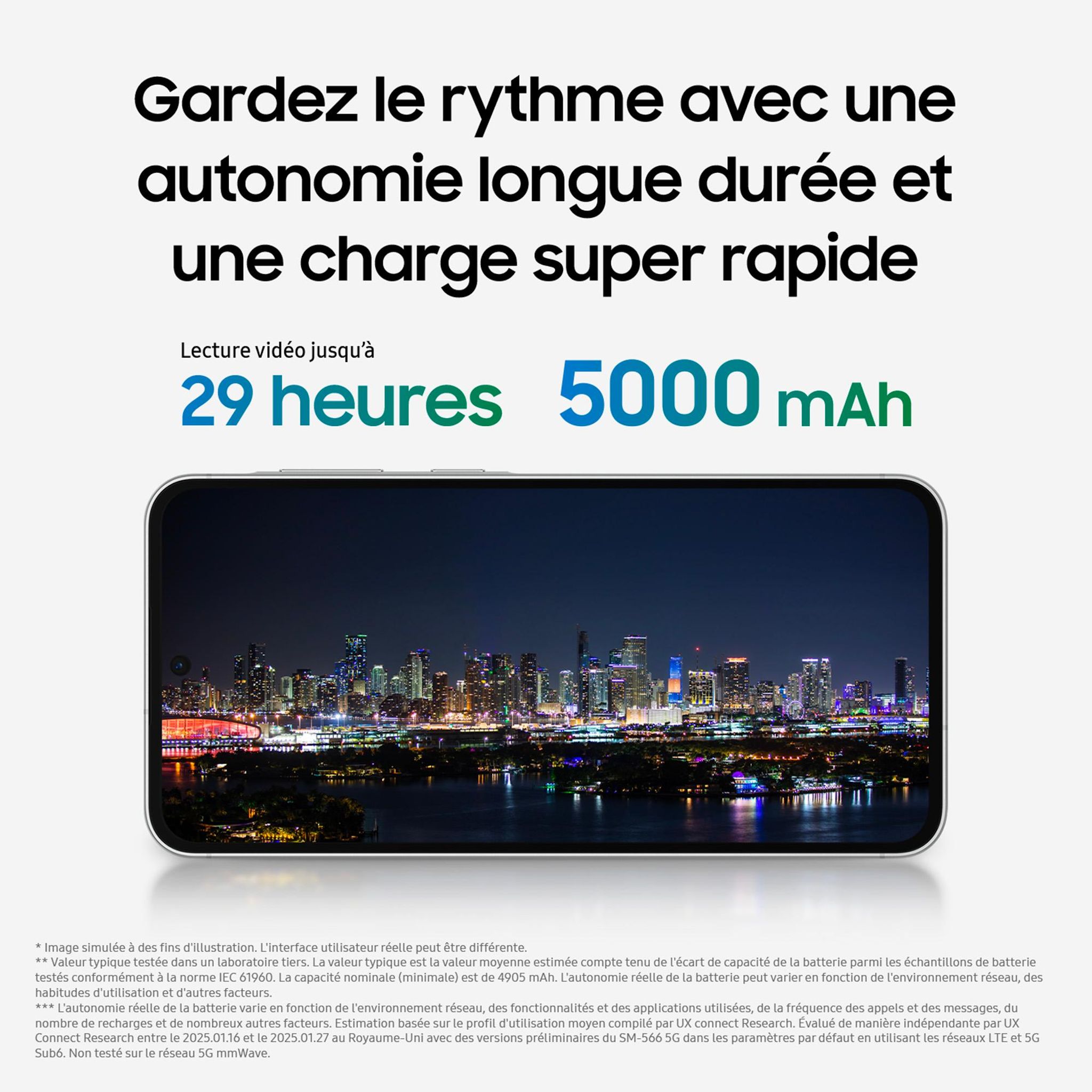 Voir la diapositive 11 : SAMSUNG Galaxy A56 5G AI Smartphone 128Go - Vert