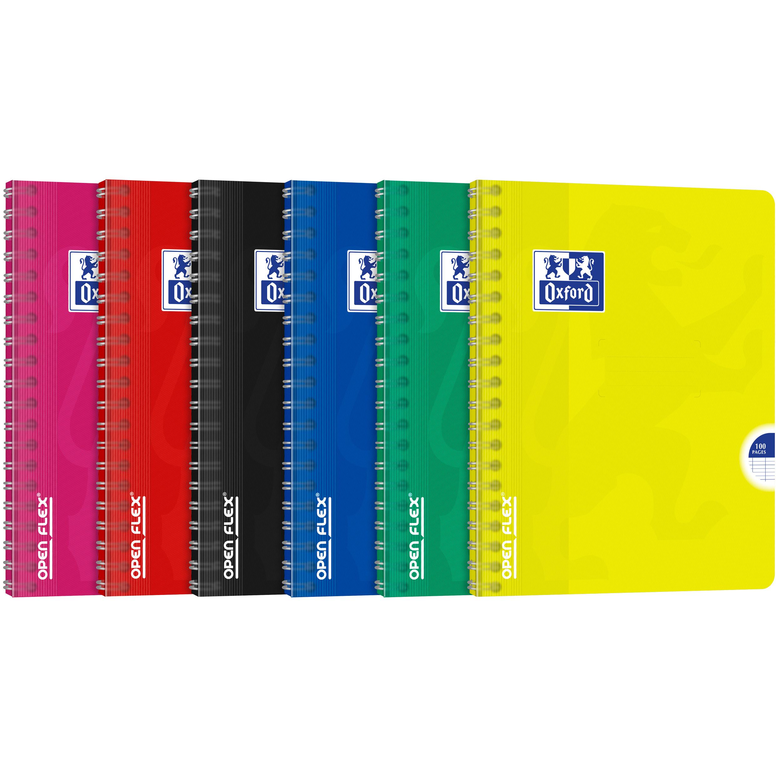 HAMELIN Cahier spirale Oxford 17x22cm 100 pages SEyes OpenFlex