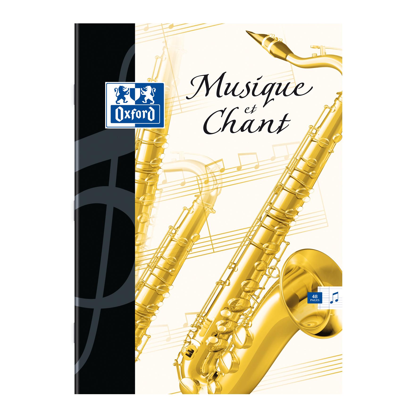 HAMELIN Cahier de musique et chant Oxford A4 8 pages Optik Seyes