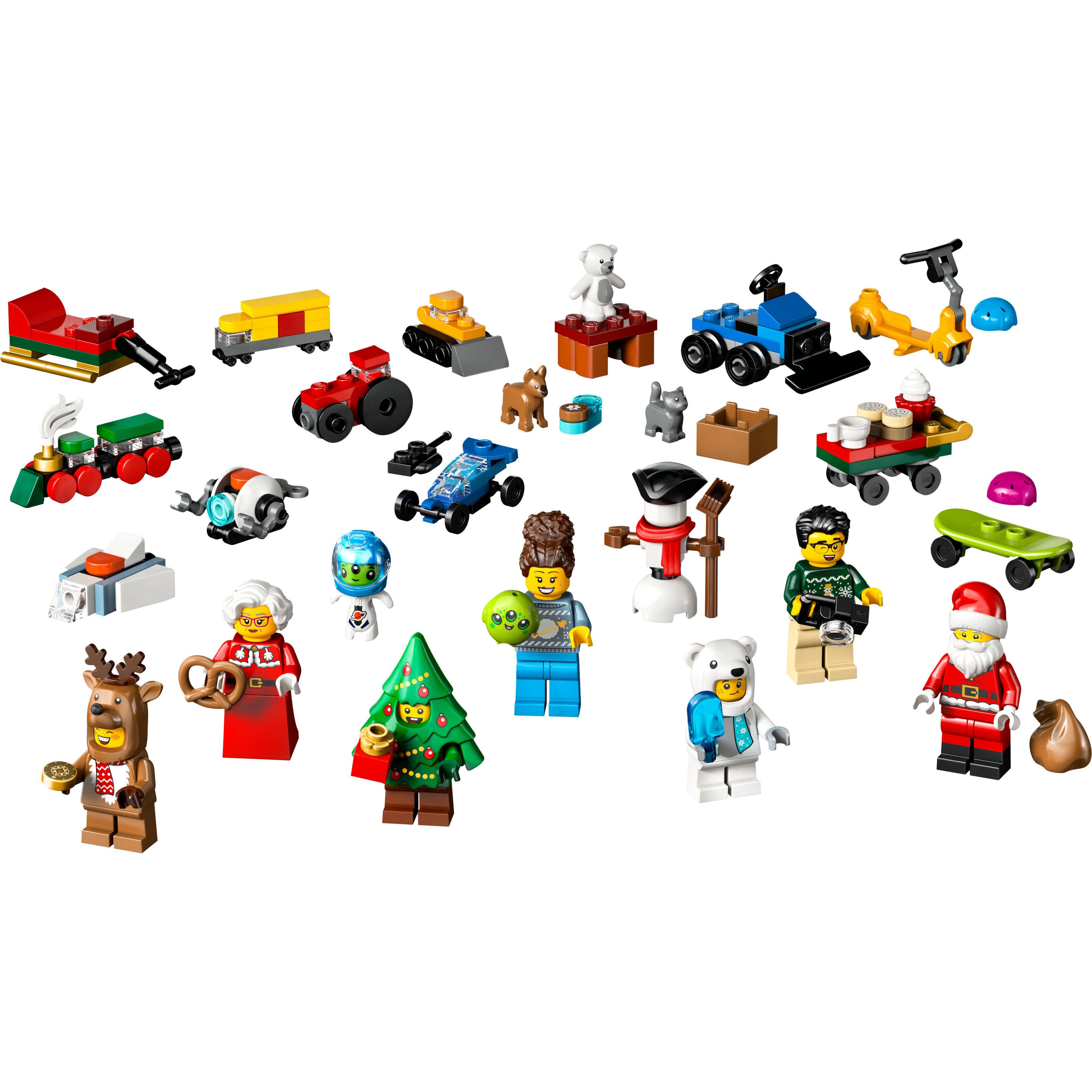 Voir la diapositive 2 : LEGO Calendrier de L'avant Lego City 2025 60475