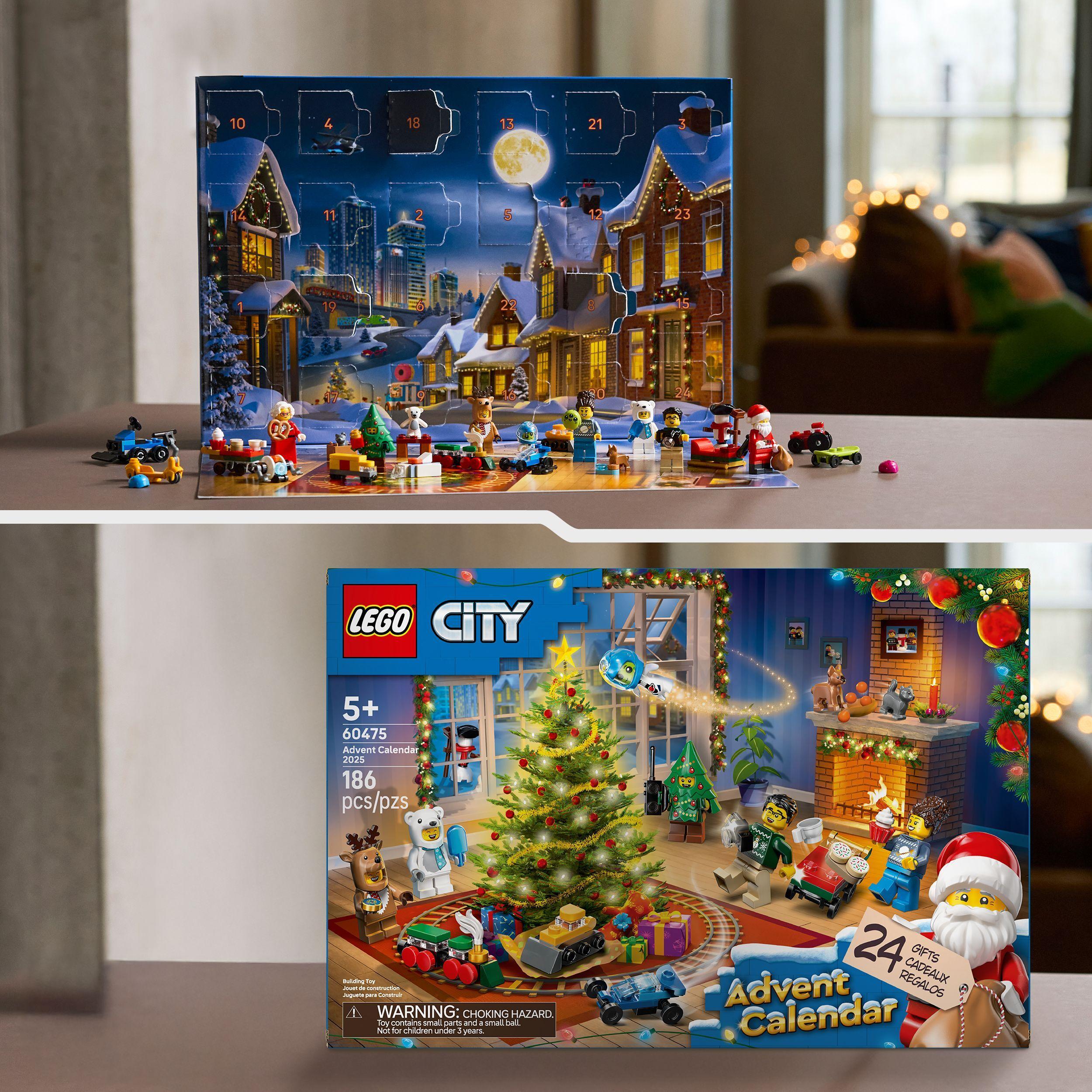Voir la diapositive 6 : LEGO Calendrier de L'avant Lego City 2025 60475