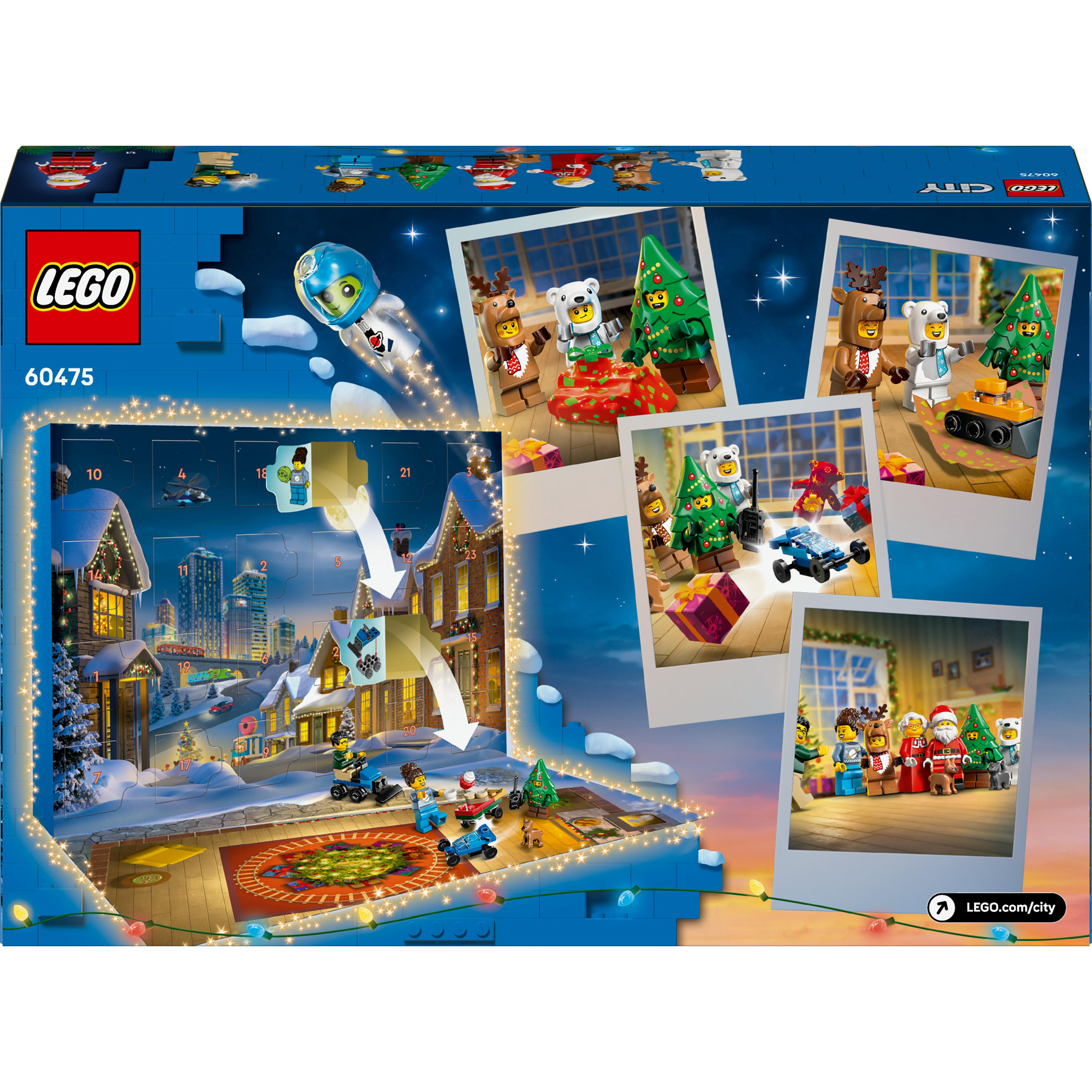 Voir la diapositive 8 : LEGO Calendrier de L'avant Lego City 2025 60475