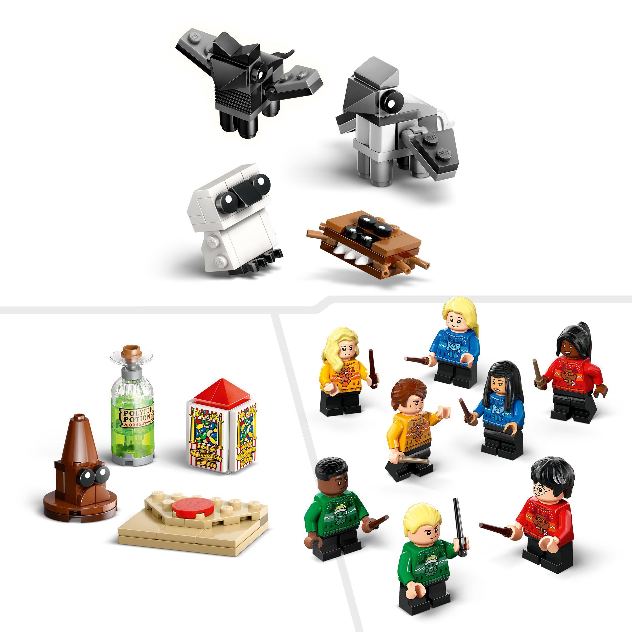 Voir la diapositive 5 : LEGO Calendrier de L'avent Harry Potter 2025 76456