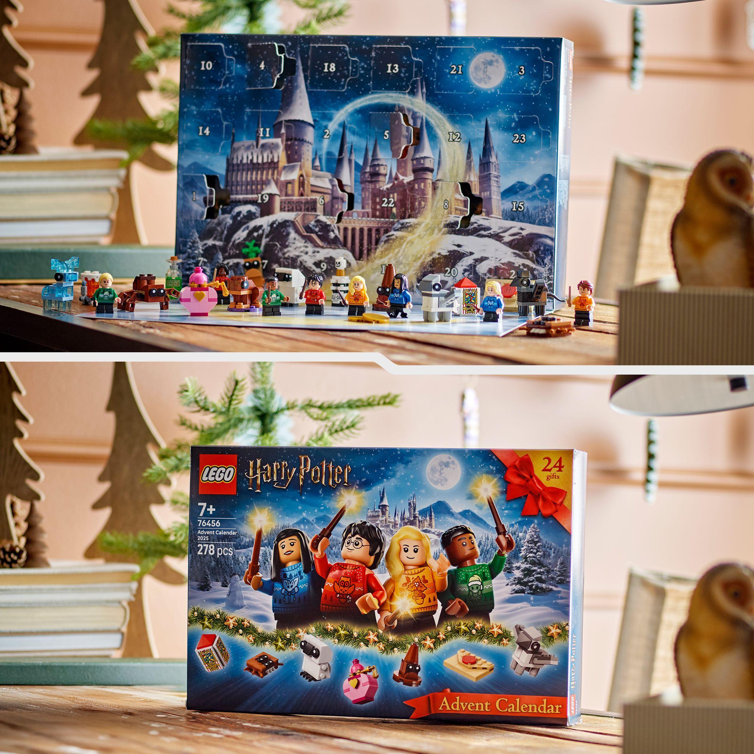 Voir la diapositive 6 : LEGO Calendrier de L'avent Harry Potter 2025 76456