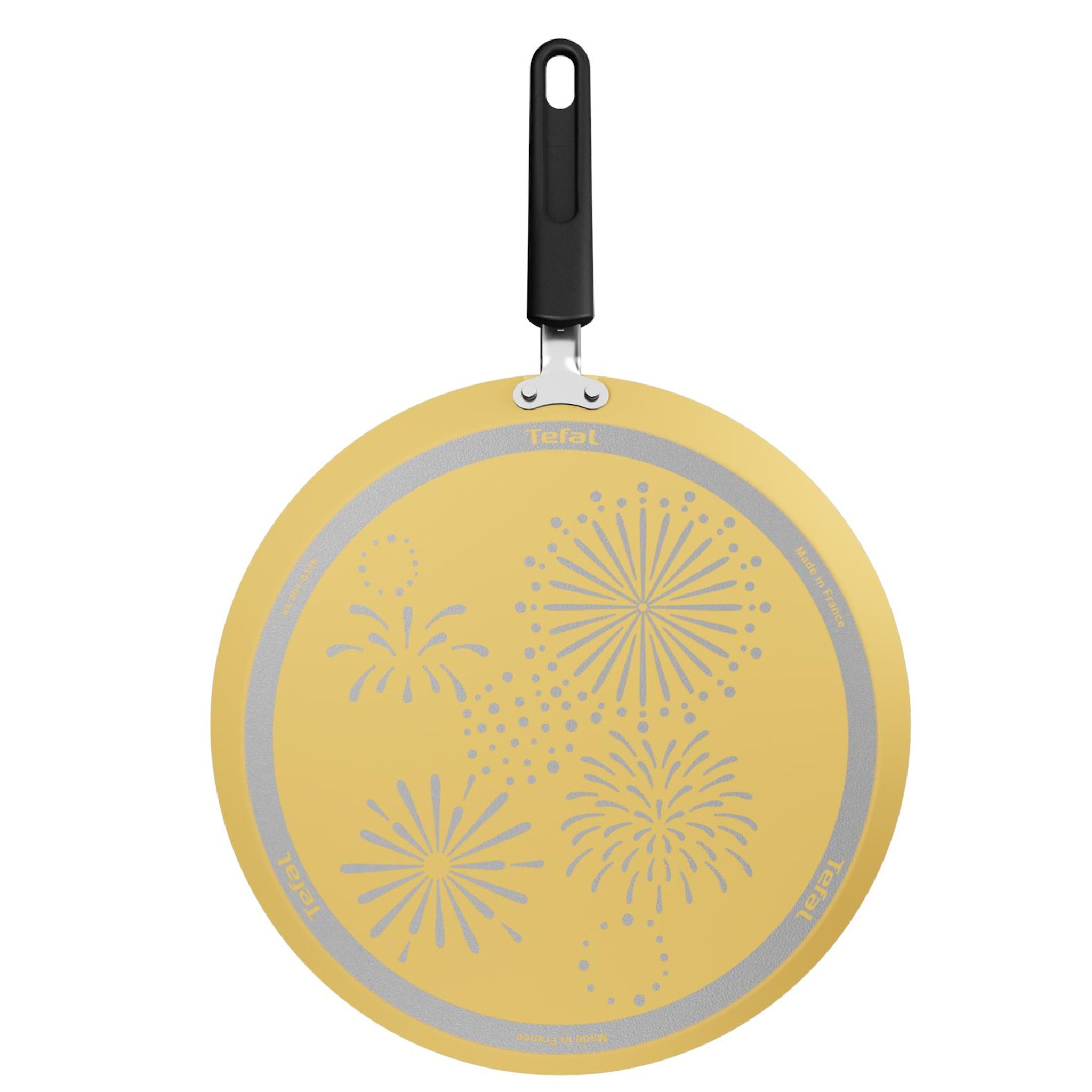 Voir la diapositive 2 : TEFAL Galettière 34 cm jaune tous feux dont induction