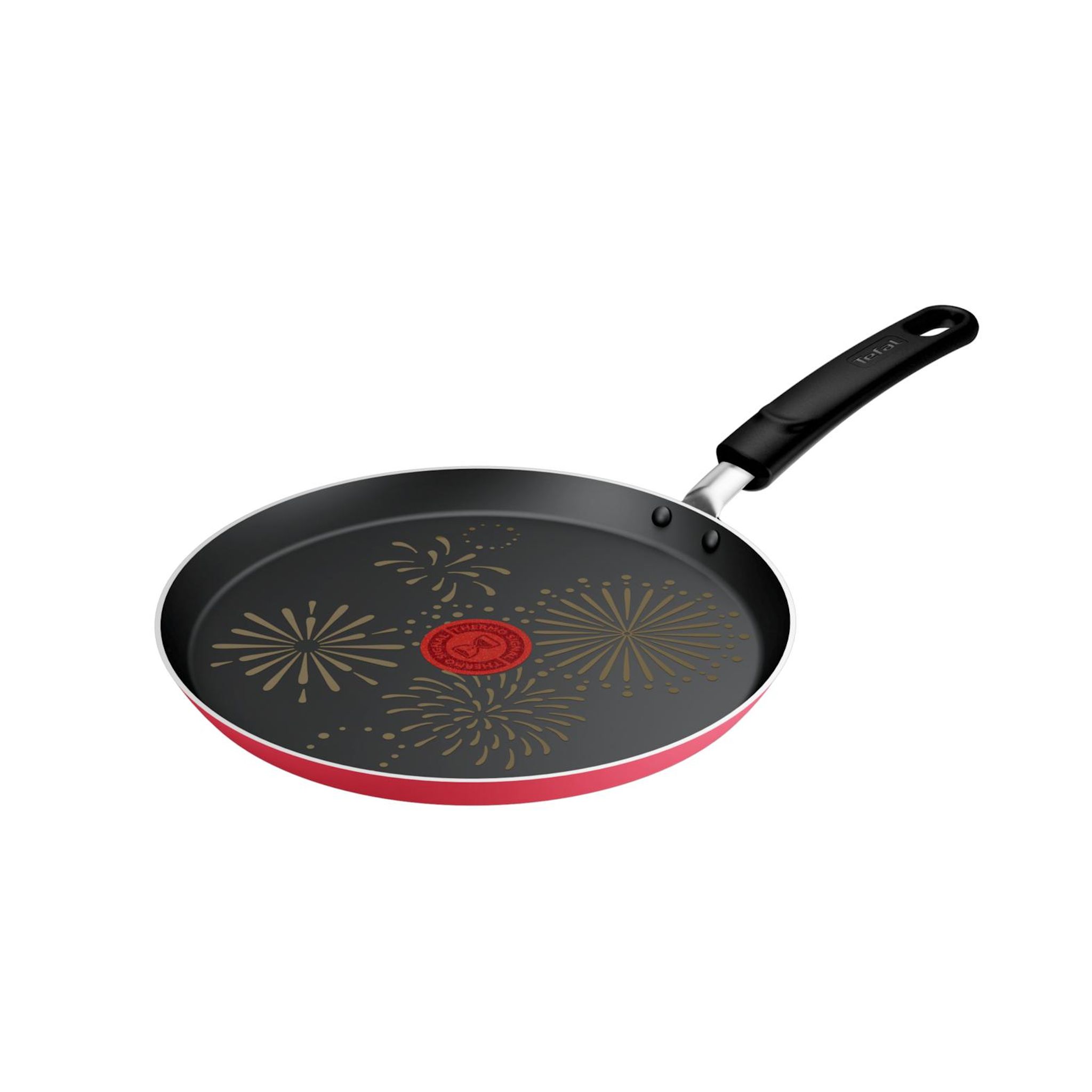 TEFAL Crêpière 25 cm rose tous feux dont induction