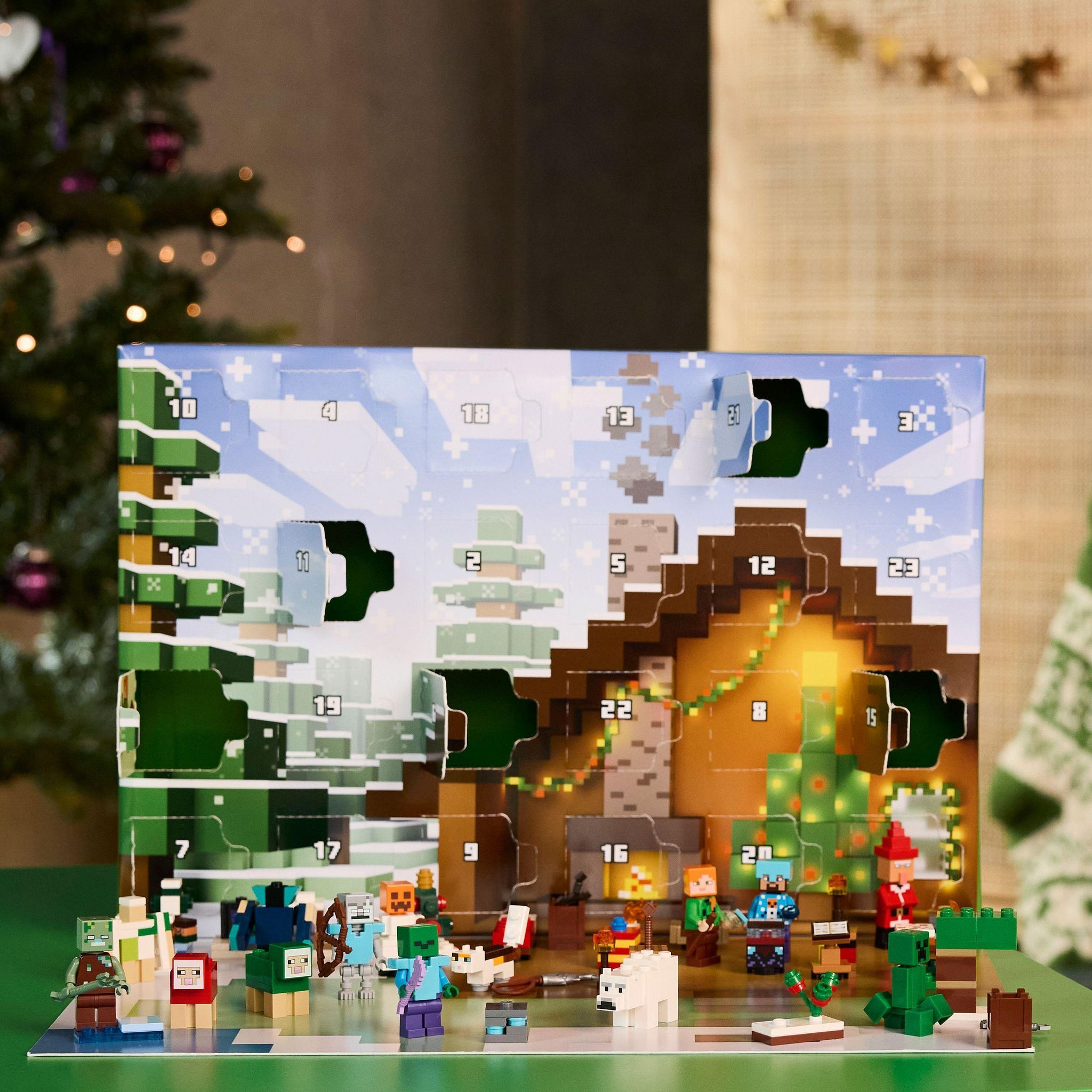 Voir la diapositive 6 : LEGO Calendrier de L'avant Minecraft 2025 21280