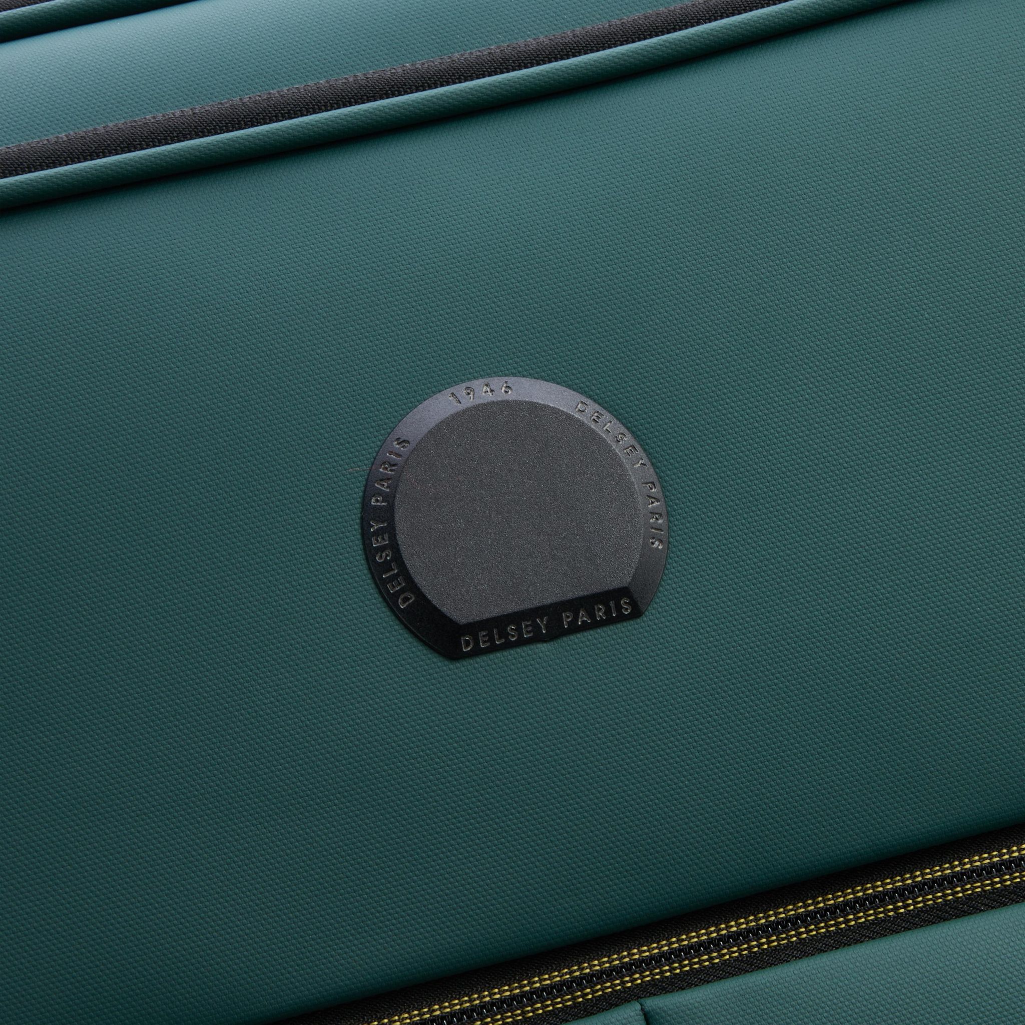 DELSEY Sac de Voyage à roulettes 55cm 2 roues - Vert