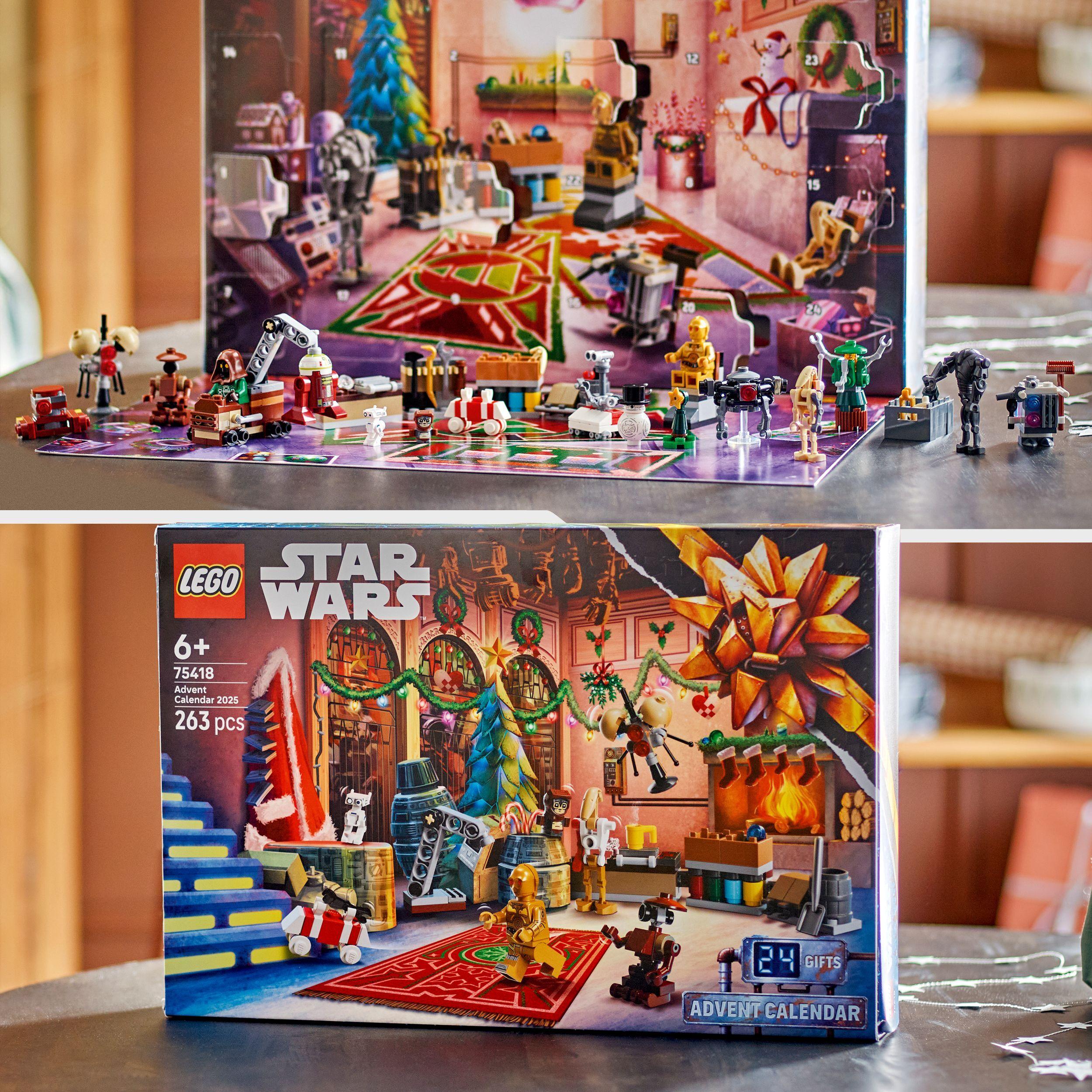 Voir la diapositive 6 : LEGO Calendrier de L'avant Star Wars 2025 75418
