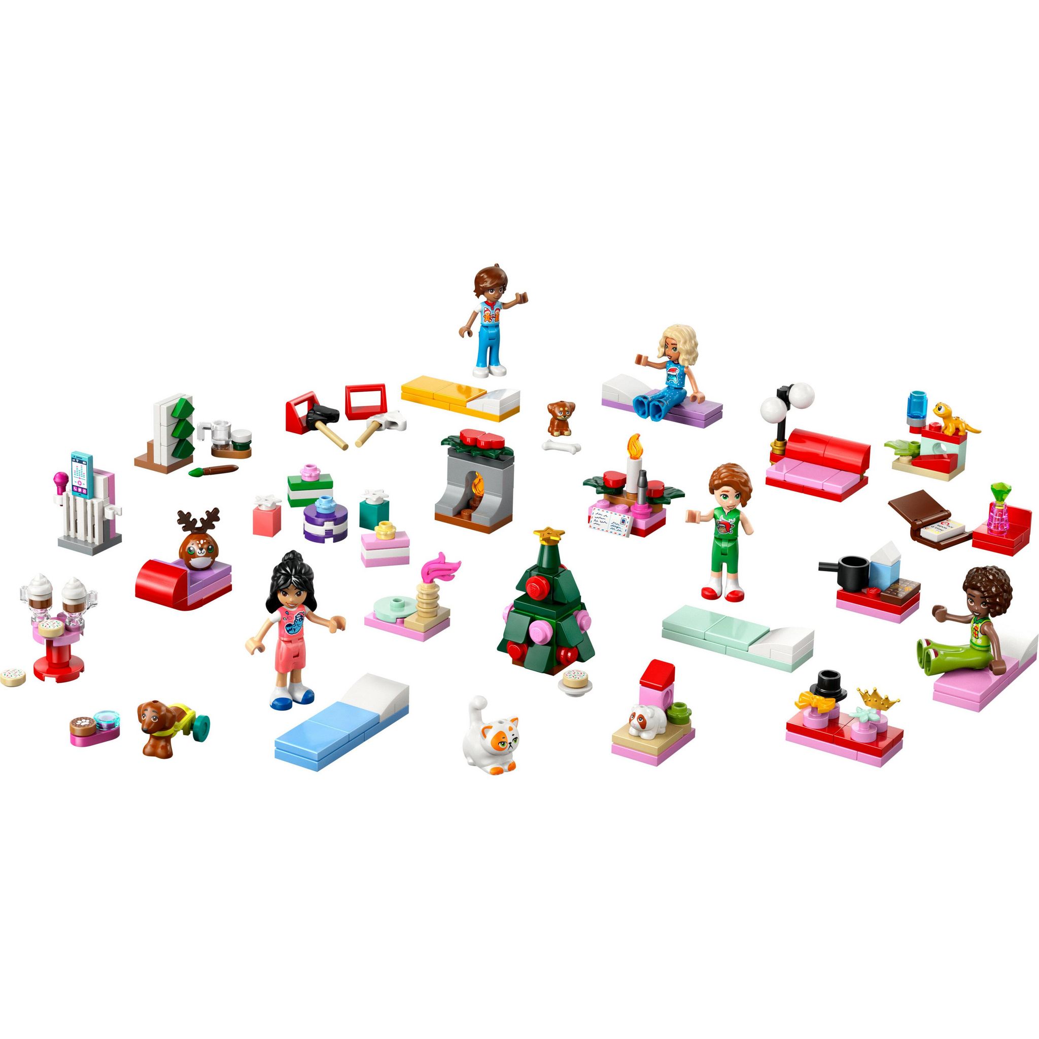 Voir la diapositive 2 : LEGO Calendrier de L'avant Friends 2025 42668