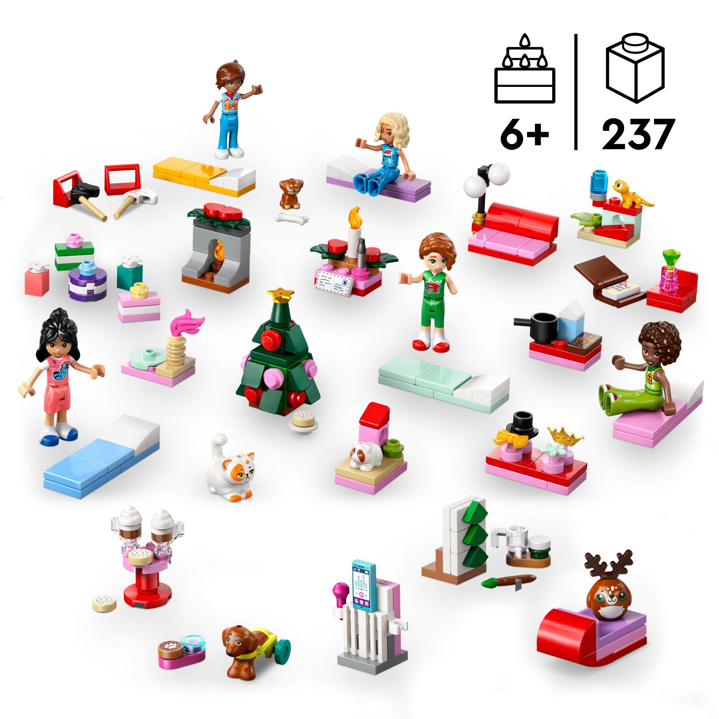 Voir la diapositive 3 : LEGO Calendrier de L'avant Friends 2025 42668