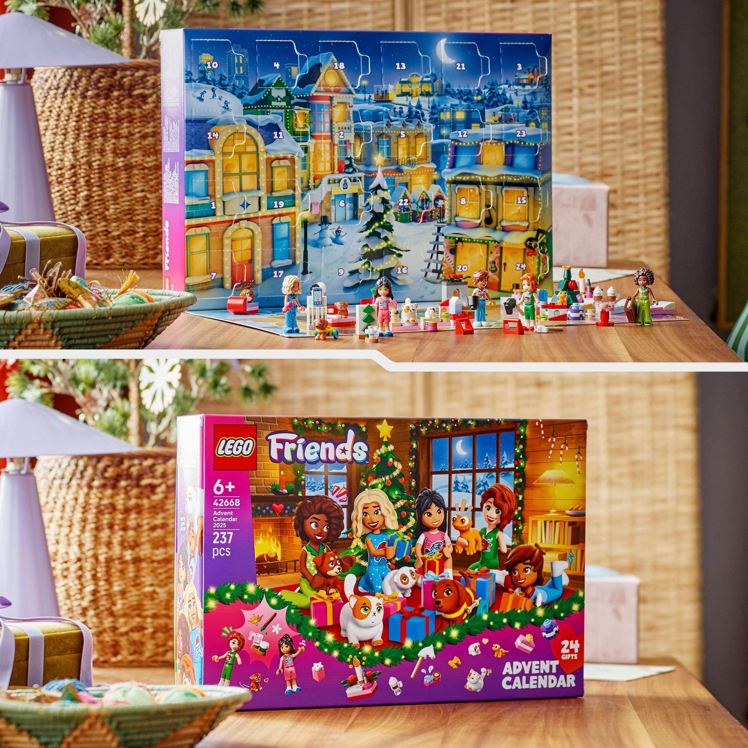 Voir la diapositive 6 : LEGO Calendrier de L'avant Friends 2025 42668
