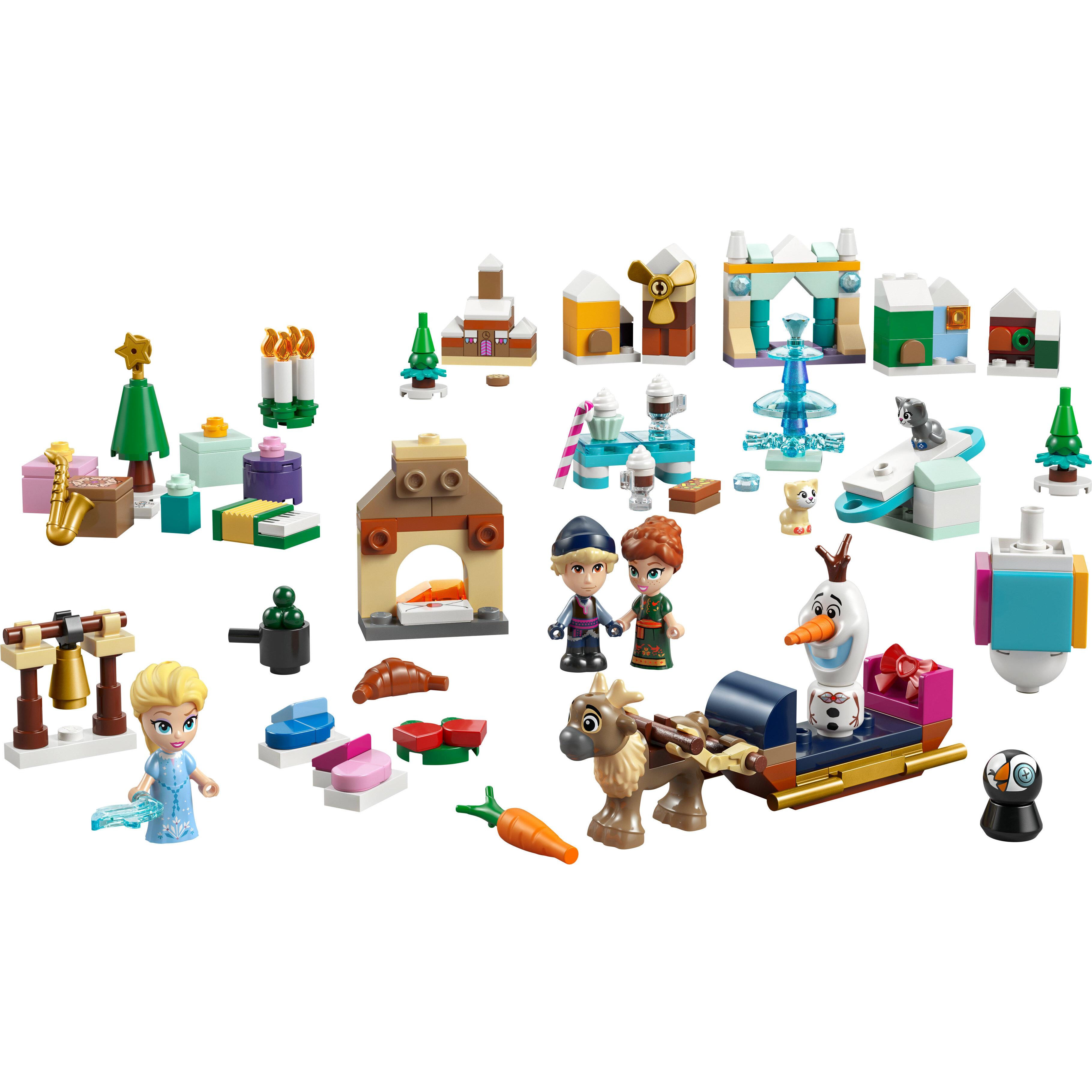 Voir la diapositive 2 : LEGO Calendrier de L'avant Disney 2025 43273