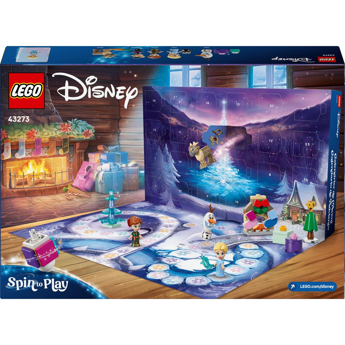 LEGO Calendrier de L'avant Disney 2025 43273