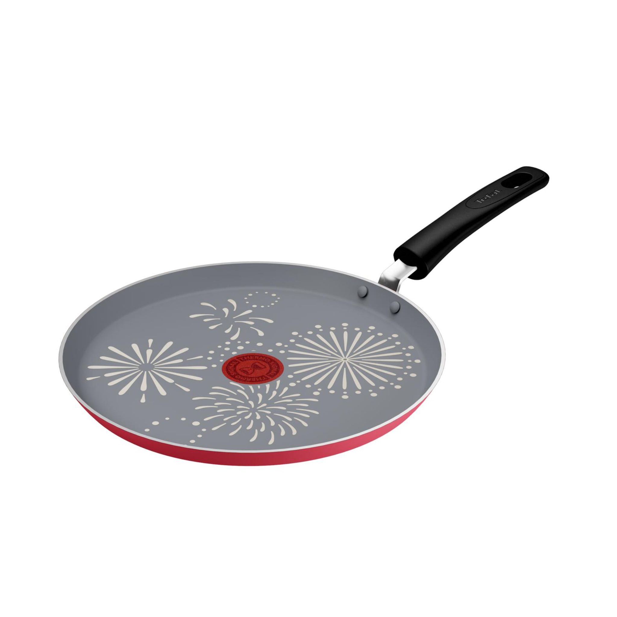 TEFAL Crêpière 28 cm rose tous feux dont induction