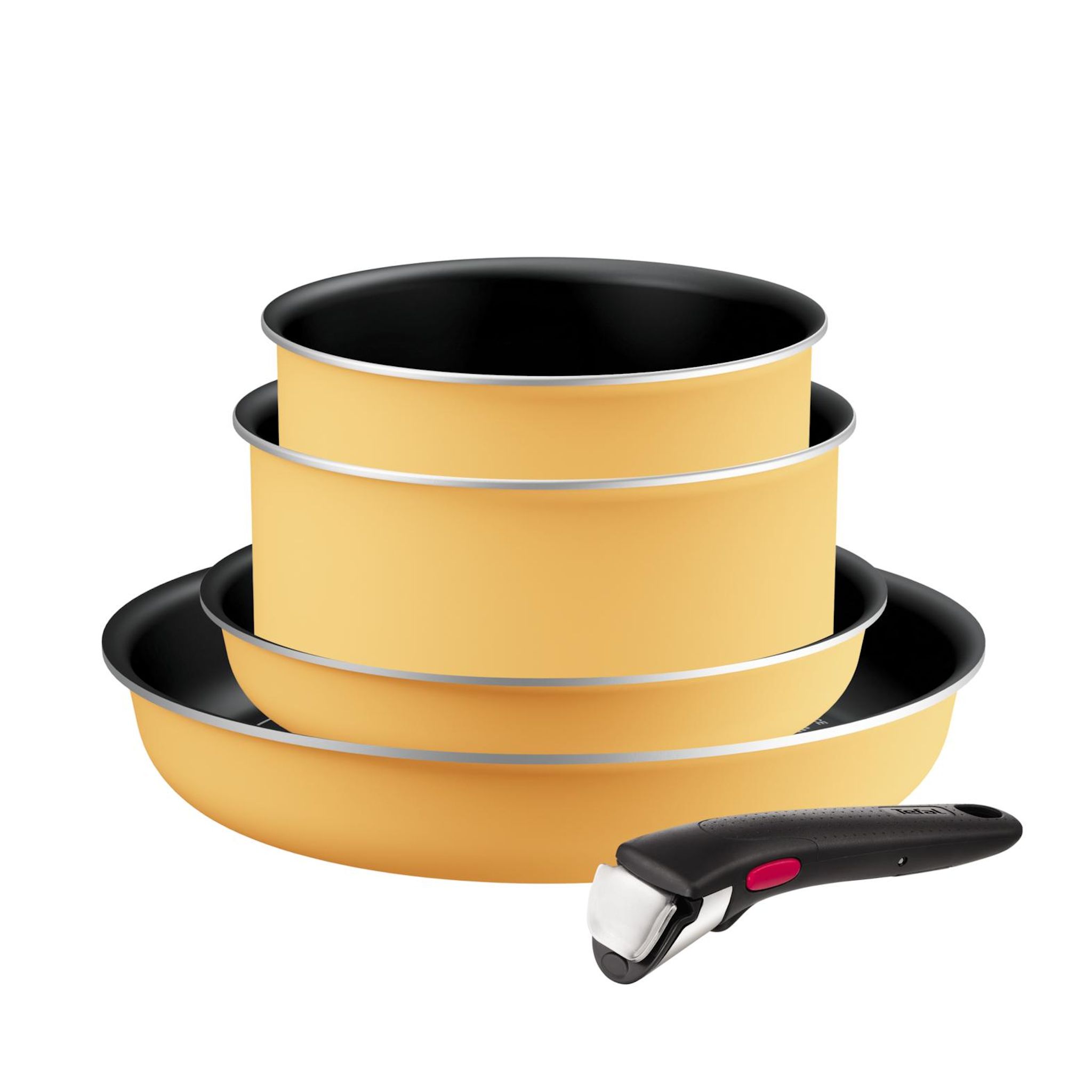 TEFAL Batterie de cuisine 5 pièces aluminium tous feux dont induction