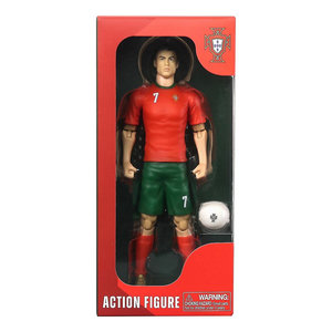 Figurine Foot Mohamed Salah Liverpool - 20 Cm, 10 Points D'articulation, Ballon Inclus