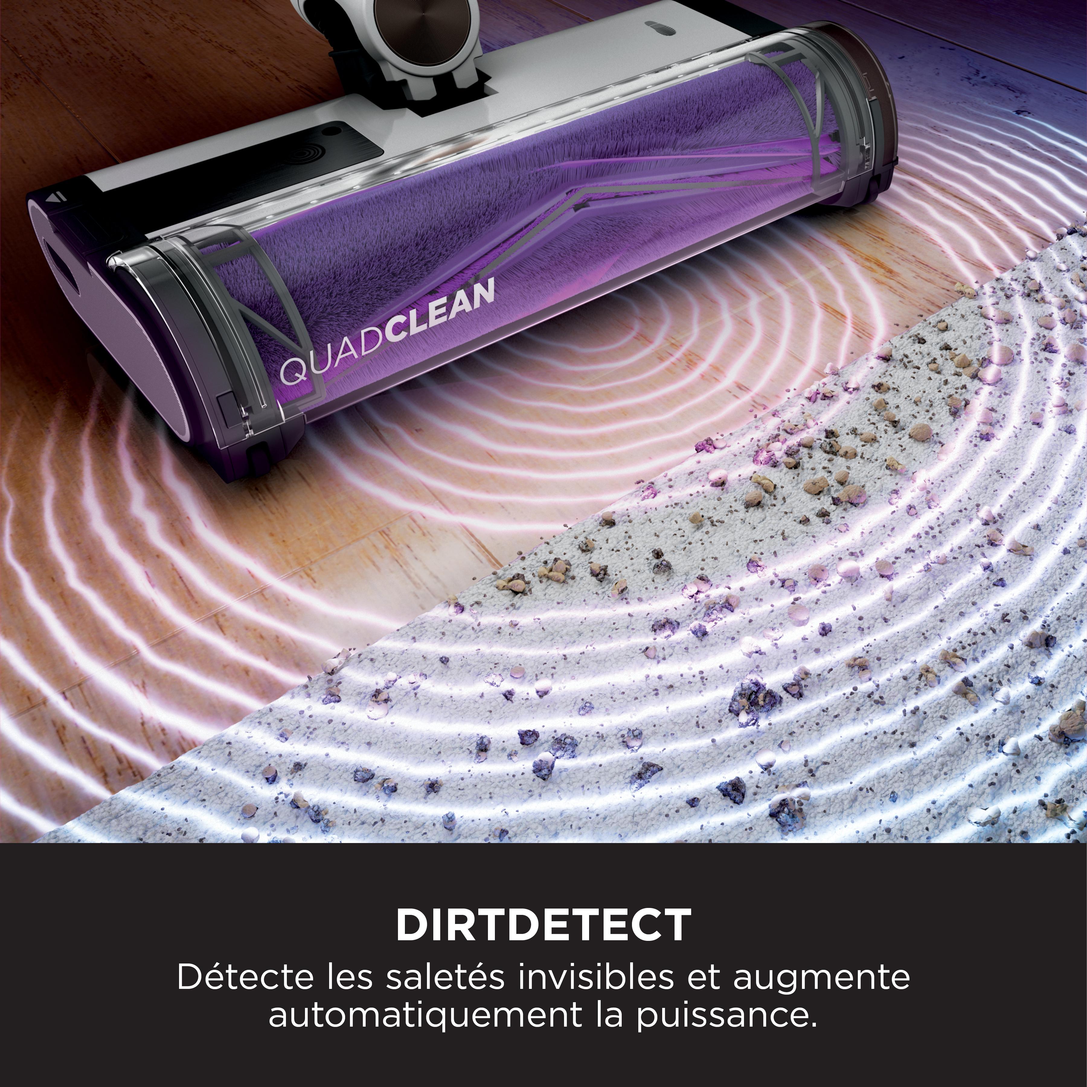 Voir la diapositive 4 : SHARK Aspirateur balai IW3612EU - Blanc