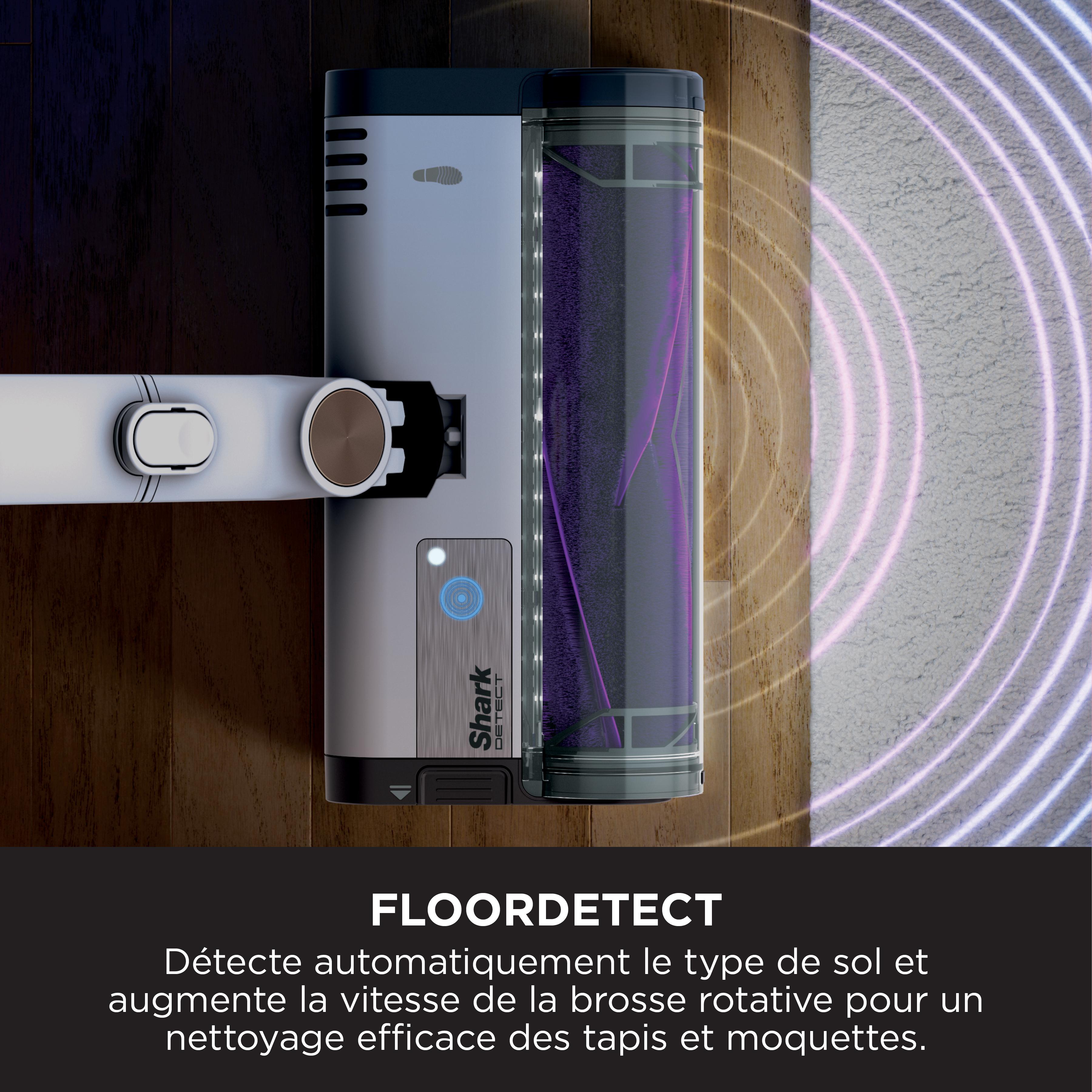 Voir la diapositive 5 : SHARK Aspirateur balai IW3612EU - Blanc