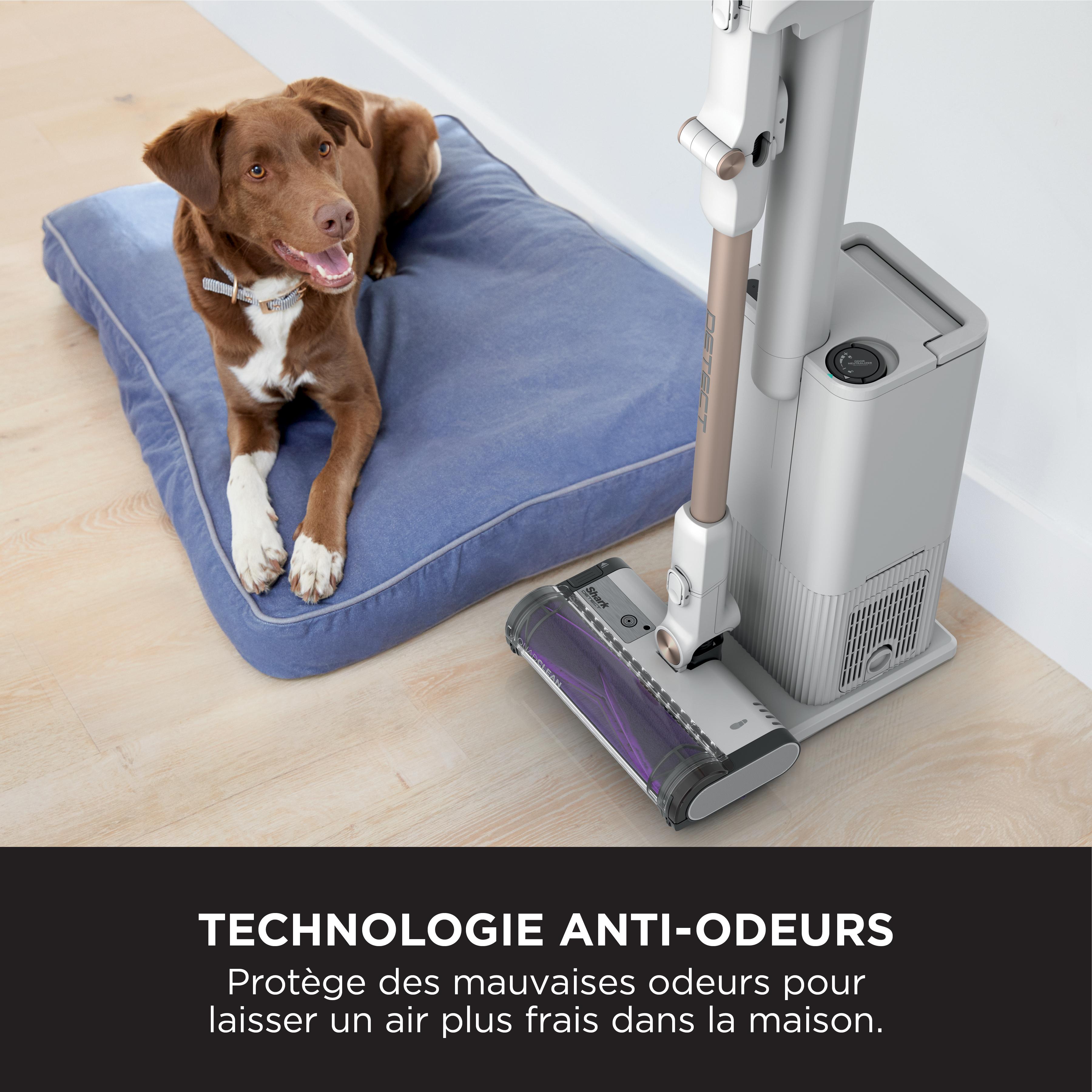 Voir la diapositive 7 : SHARK Aspirateur balai IW3612EU - Blanc