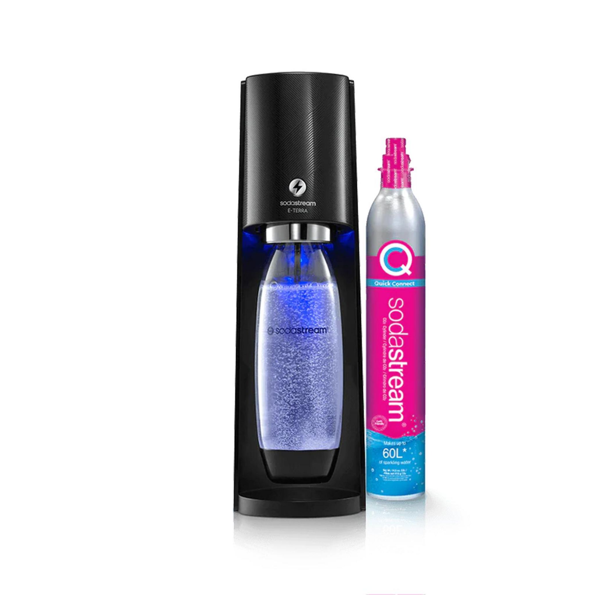 Voir la diapositive 2 : SODASTREAM Machine à soda E-TERRA - Noir