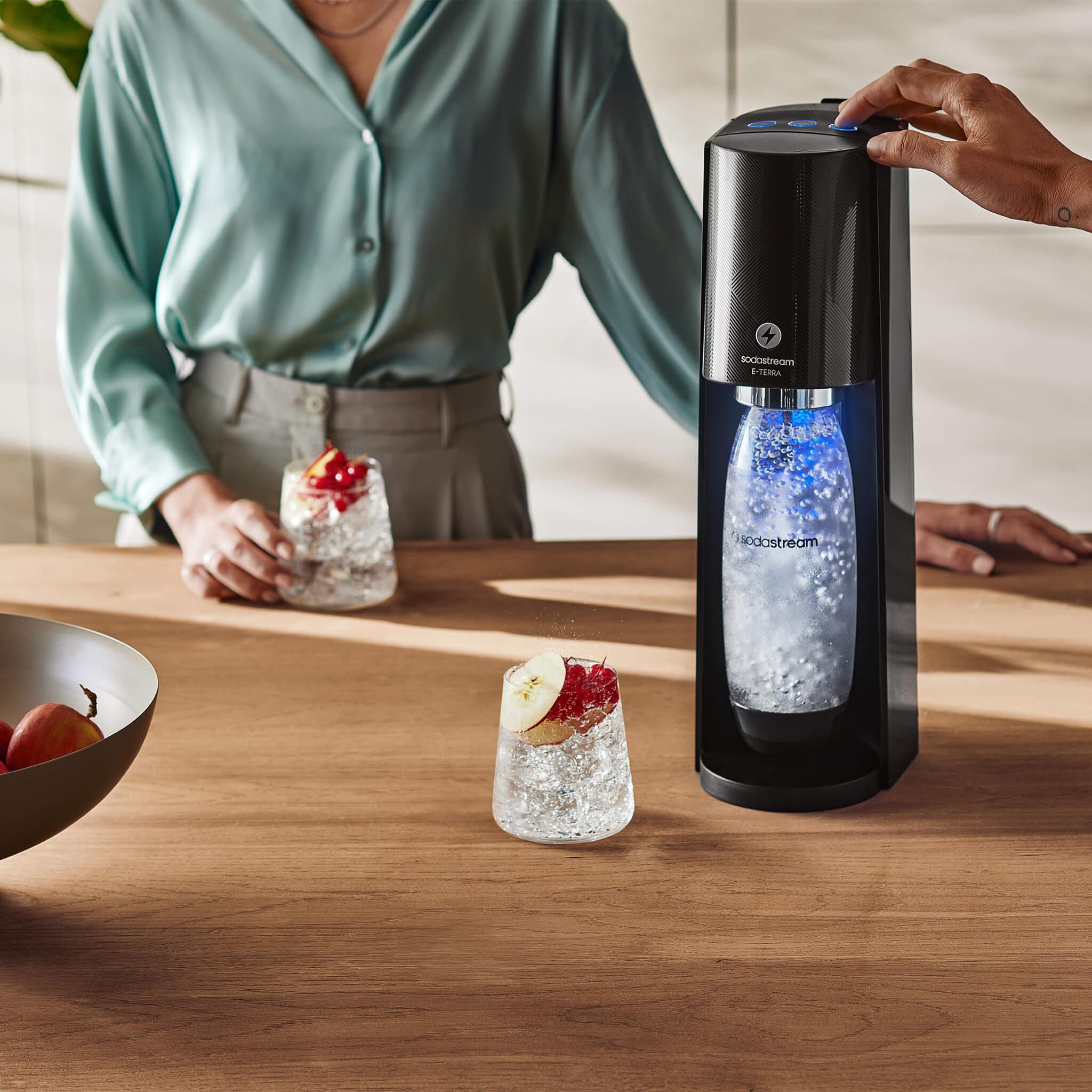 Voir la diapositive 4 : SODASTREAM Machine à soda E-TERRA - Noir