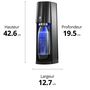 Voir la diapositive 6 : SODASTREAM Machine à soda E-TERRA - Noir