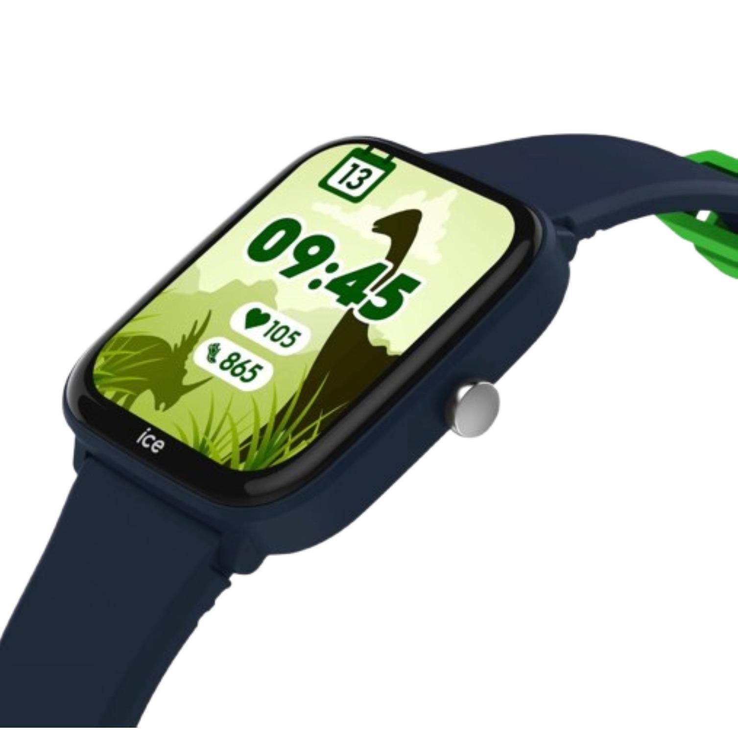 Voir la diapositive 3 : BIGBEN Montre connectée Ice Smart 3.0 Junior - Bleu