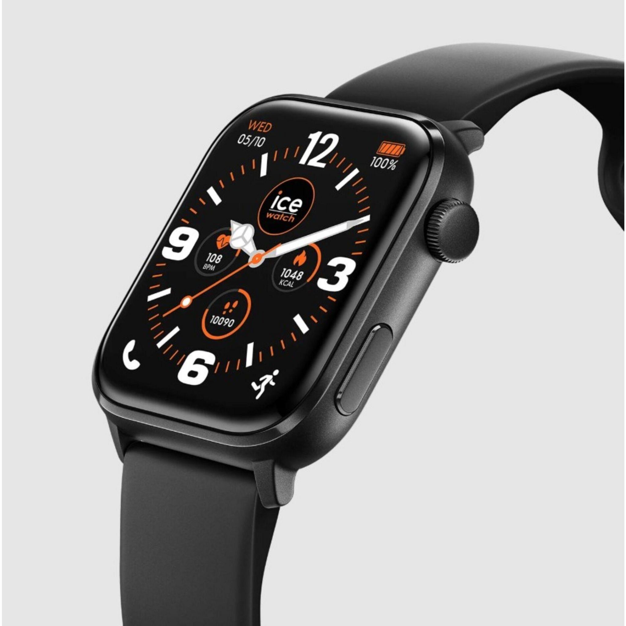 Voir la diapositive 3 : INNOV8 Montre connectée Ice Smart 2.0 - Noir