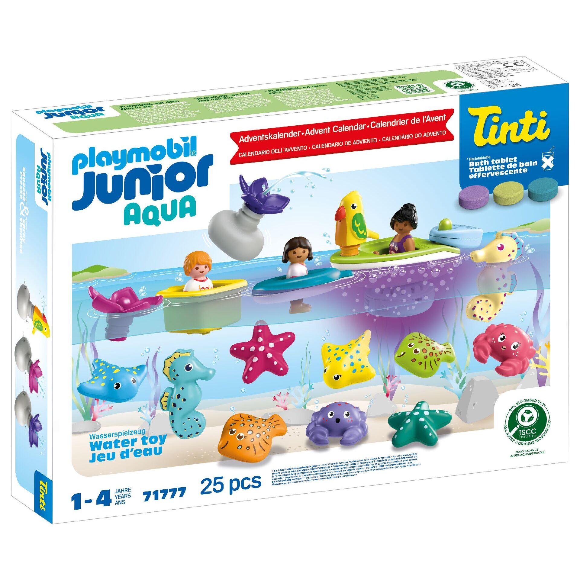 PLAYMOBIL Calendrier De L'avent Bain Junior Avec Pastilles Tinti