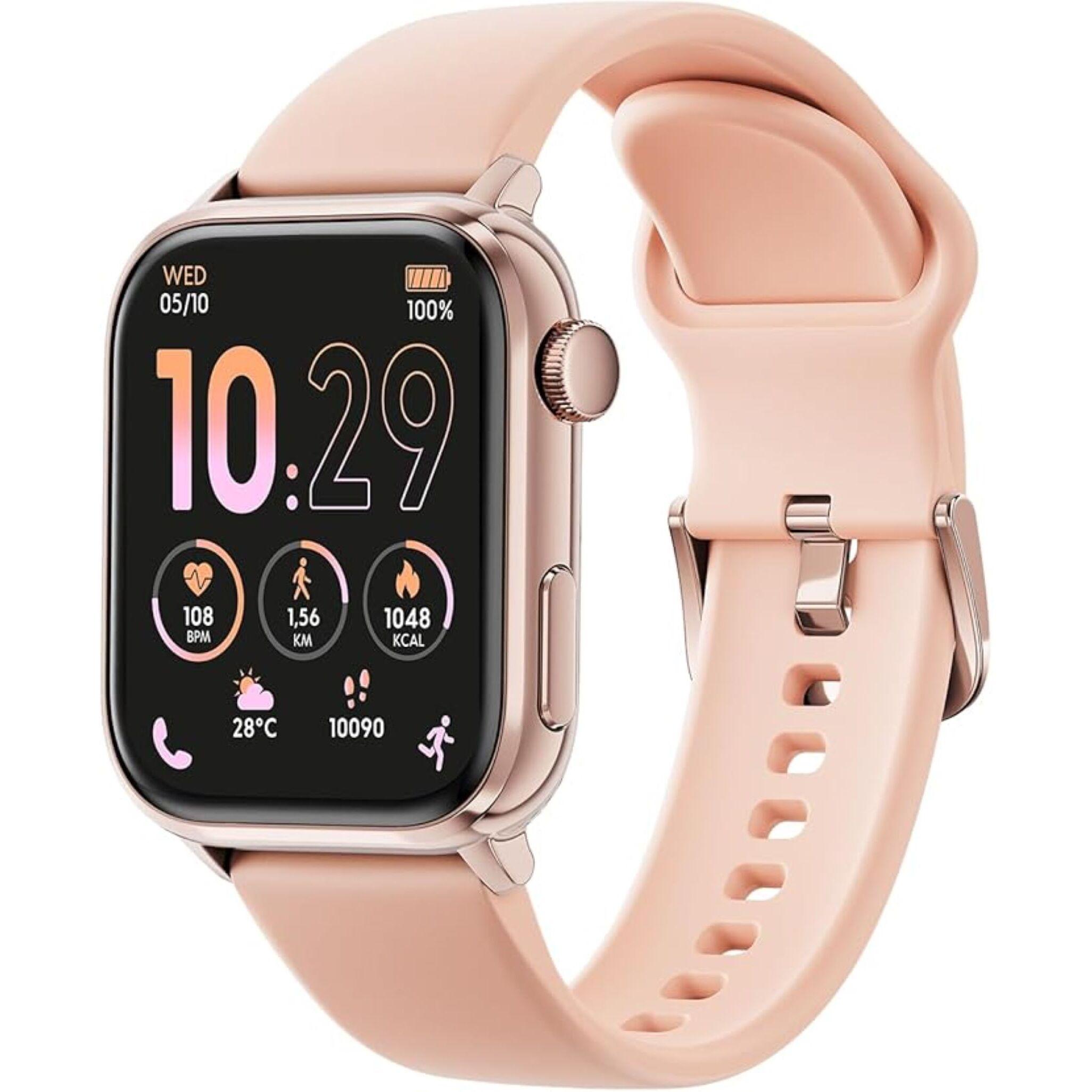 Voir la diapositive 2 : INNOV8 Montre connectée Ice Smart 3.0 - Rose