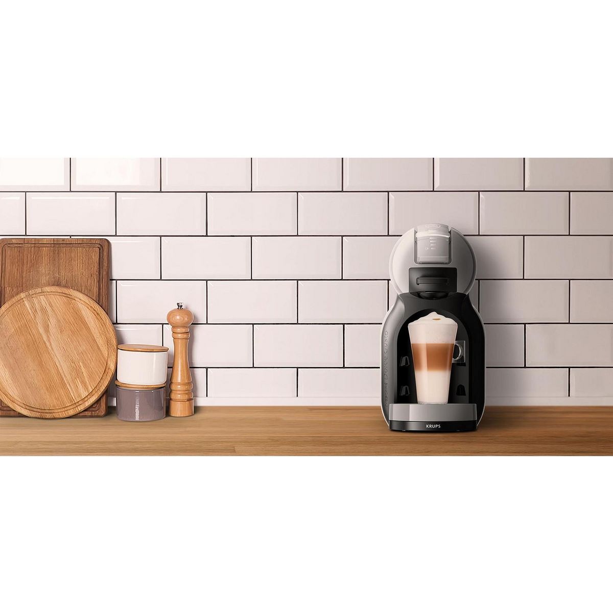 KRUPS Machine expresso Nescafé Dolce Gusto YY5572FD - Gris artic