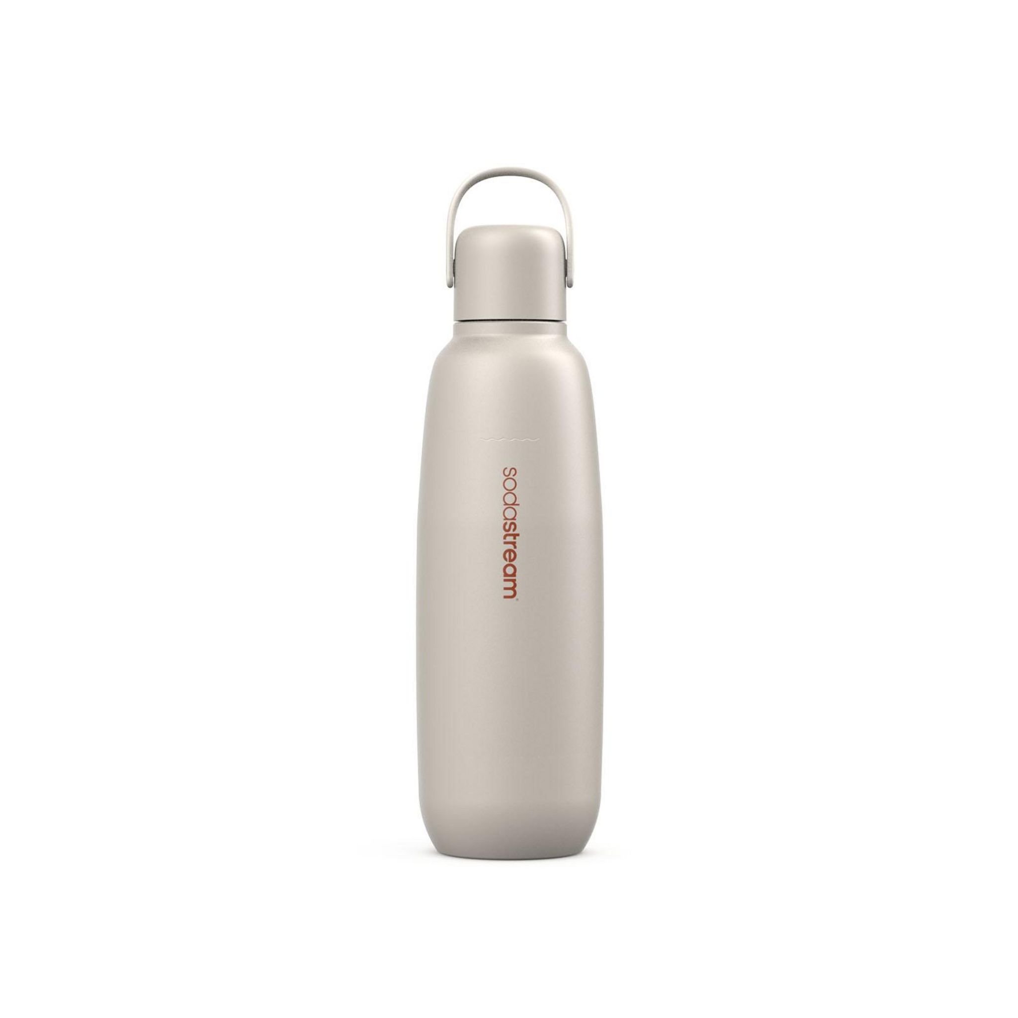 SODASTREAM Gourde métal blanc sable 930 ml