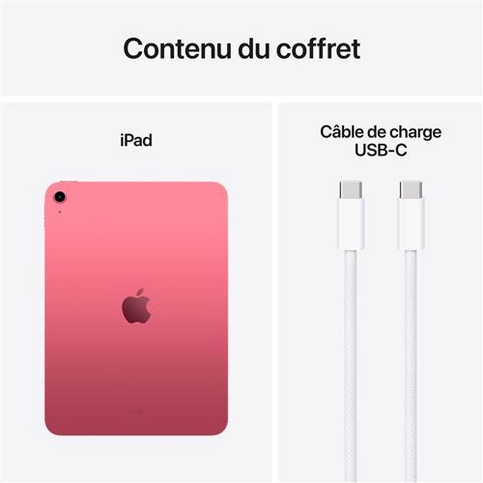 Voir la diapositive 8 : APPLE Tablette Tactile iPad 11 pouces 128Go Puce A16 WIFI - Rose