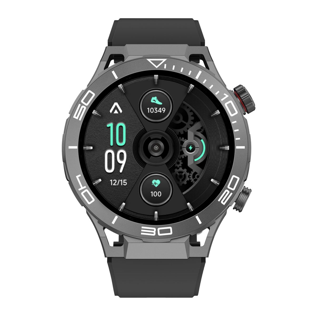 INNOV8 Montre connectée Abyx Saturn 4 - Noir