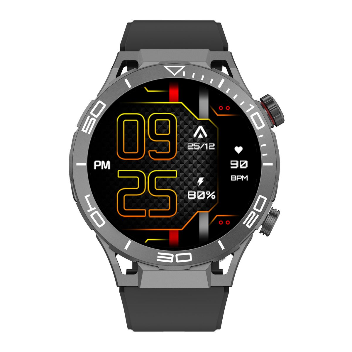 INNOV8 Montre connectée Abyx Saturn 4 - Noir