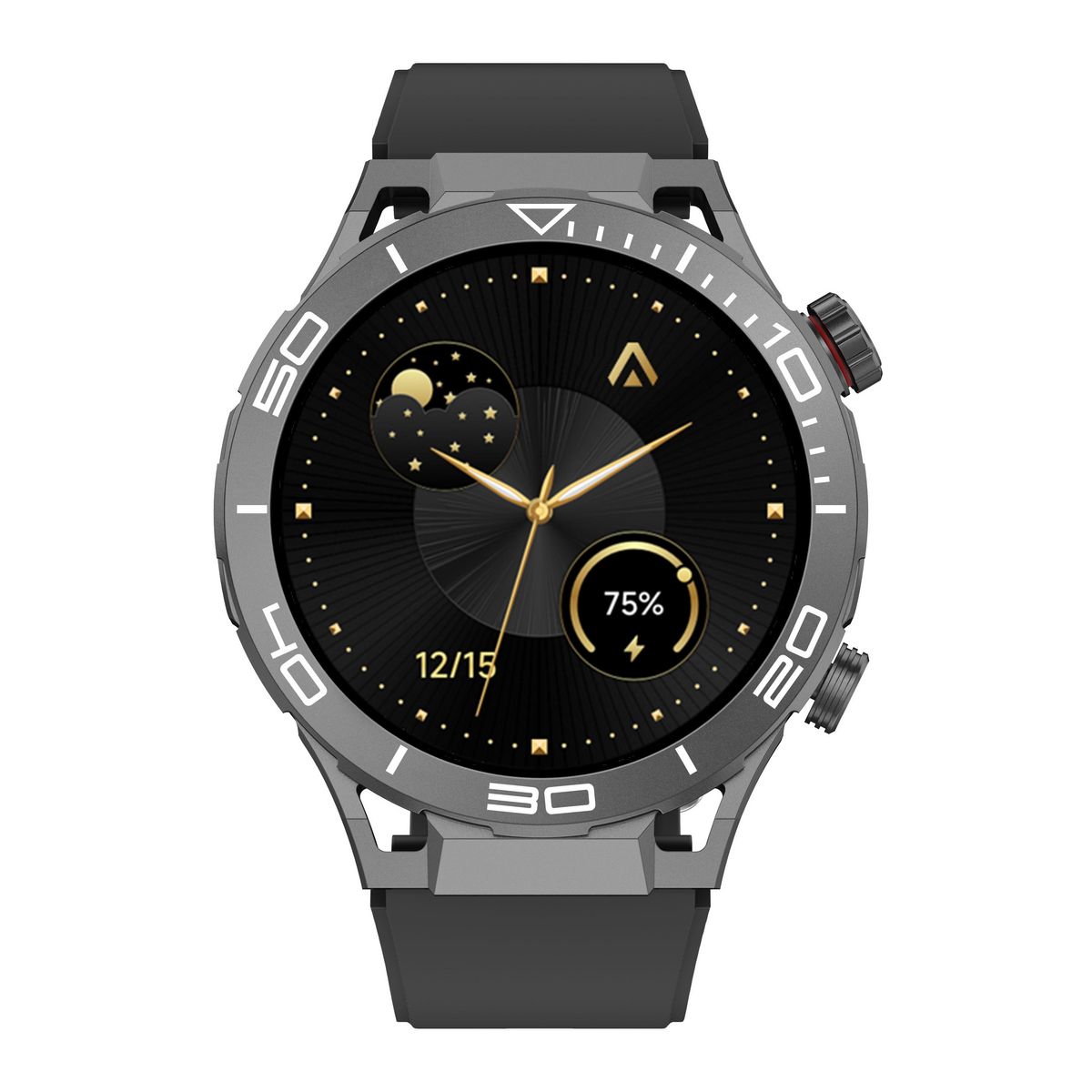 INNOV8 Montre connectée Abyx Saturn 4 - Noir