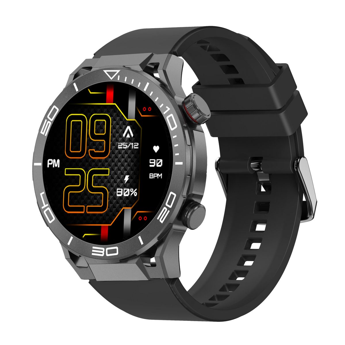 INNOV8 Montre connectée Abyx Saturn 4 - Noir